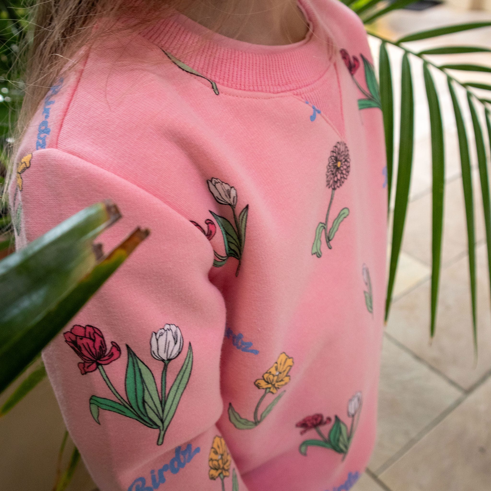 Gilet Ouaté Fleur Sauvage 2-10ans - Image 5
