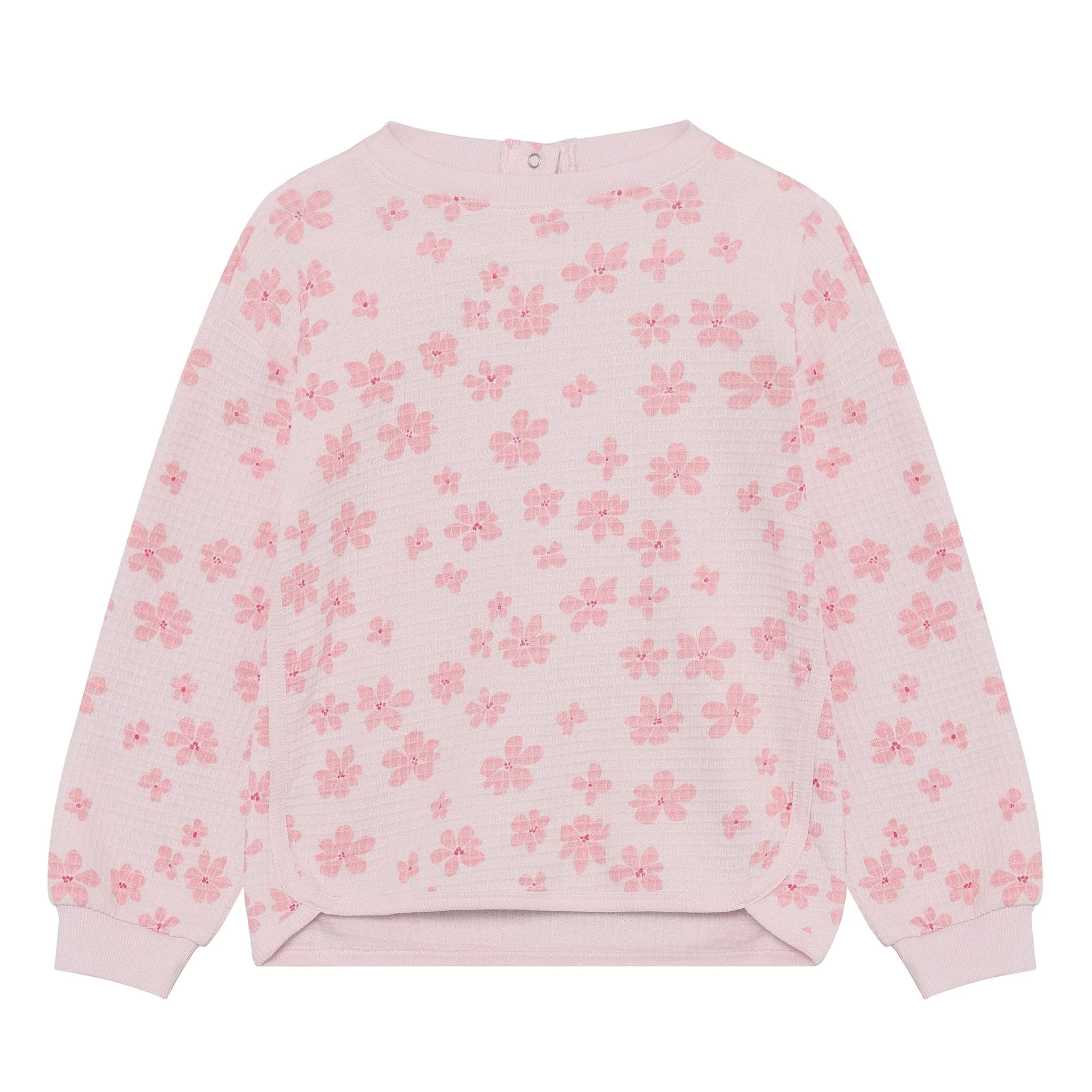 Gilet Ouaté Imprimé Fleurs 2-10ans