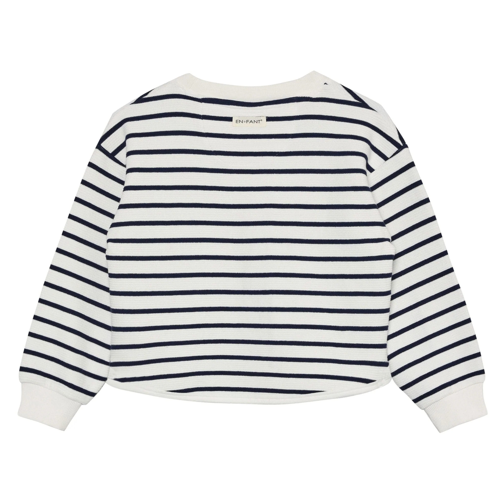 Gilet Ouaté Rayé 4-10ans - Image 2