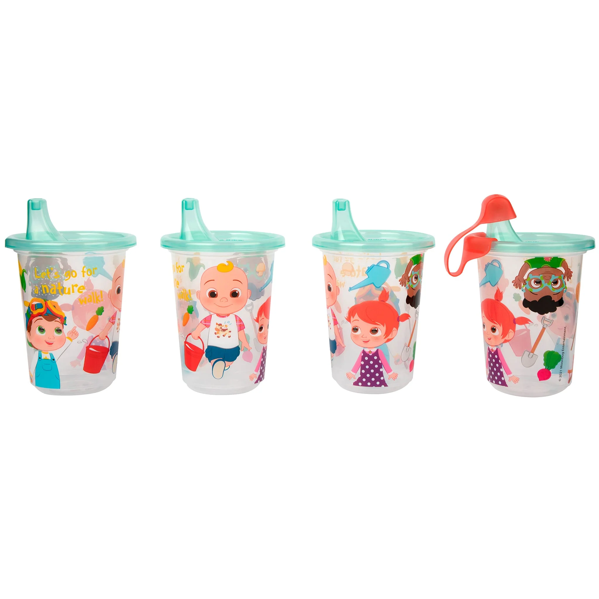 Gobelets (4) à Bec Cocomelon 10oz