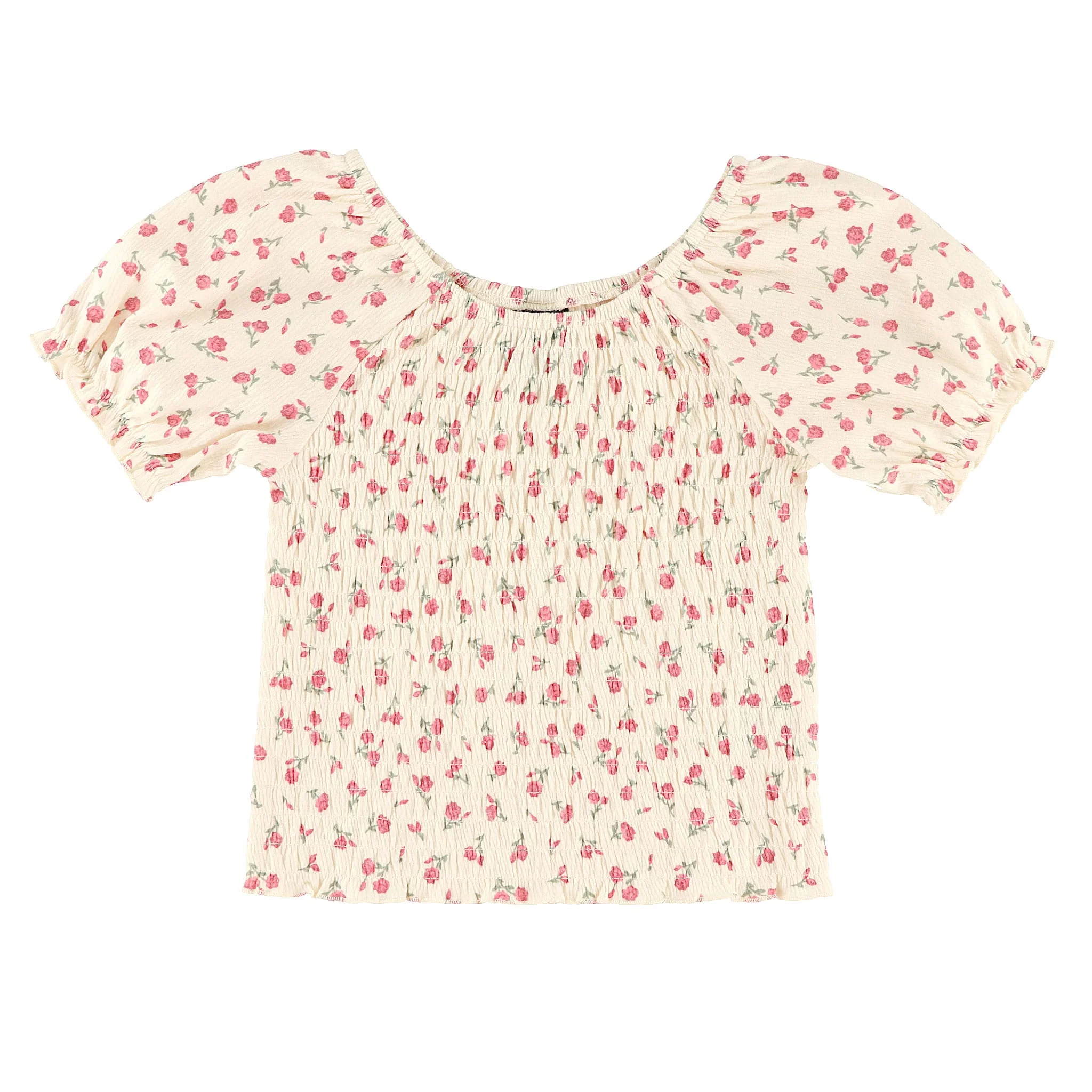 Haut Fleurs Cerises 7-14ans