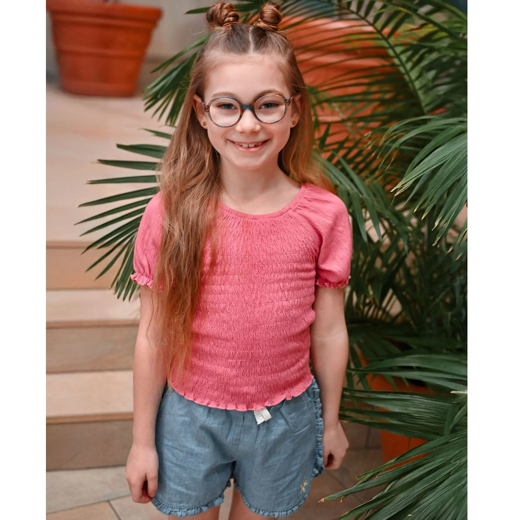 Haut Rose Cerises 7-14ans - Image 6