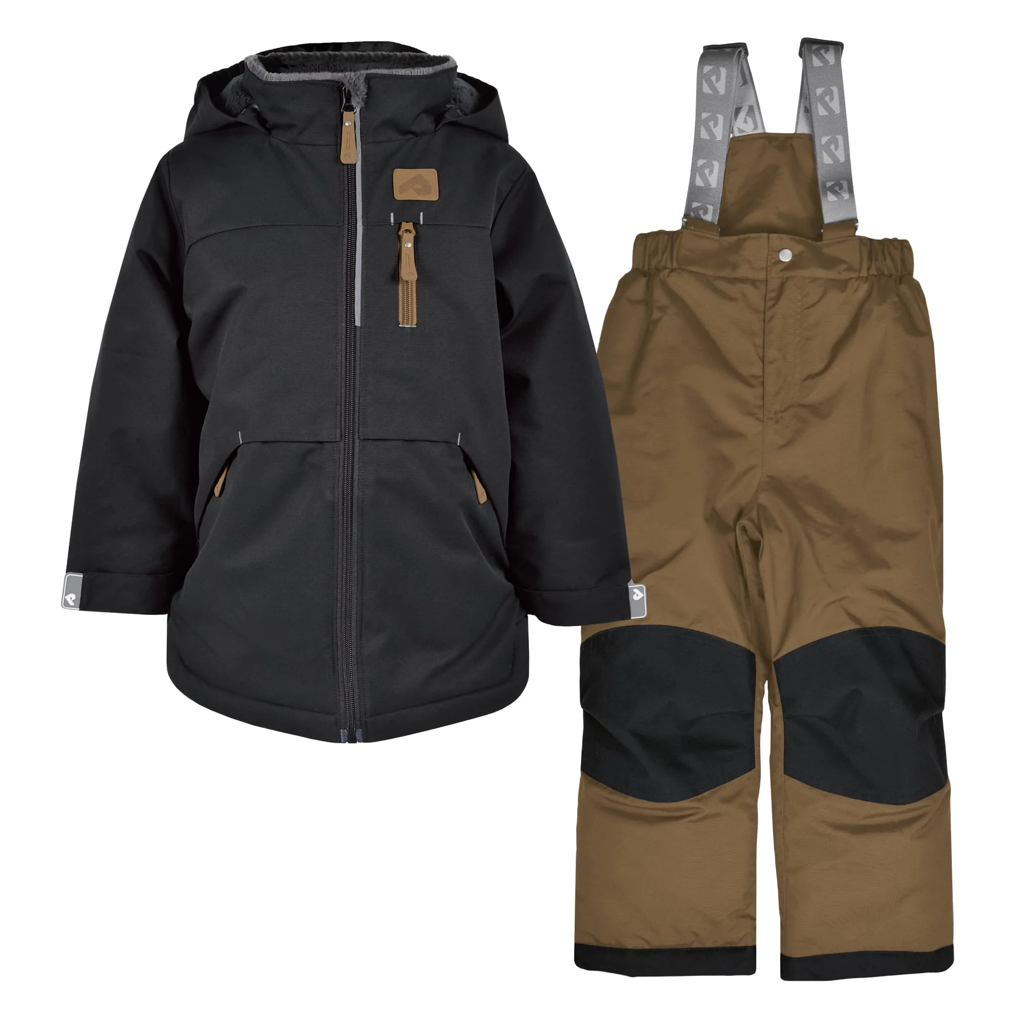 Habit de Neige Deux Pièces Noire 2-6ans