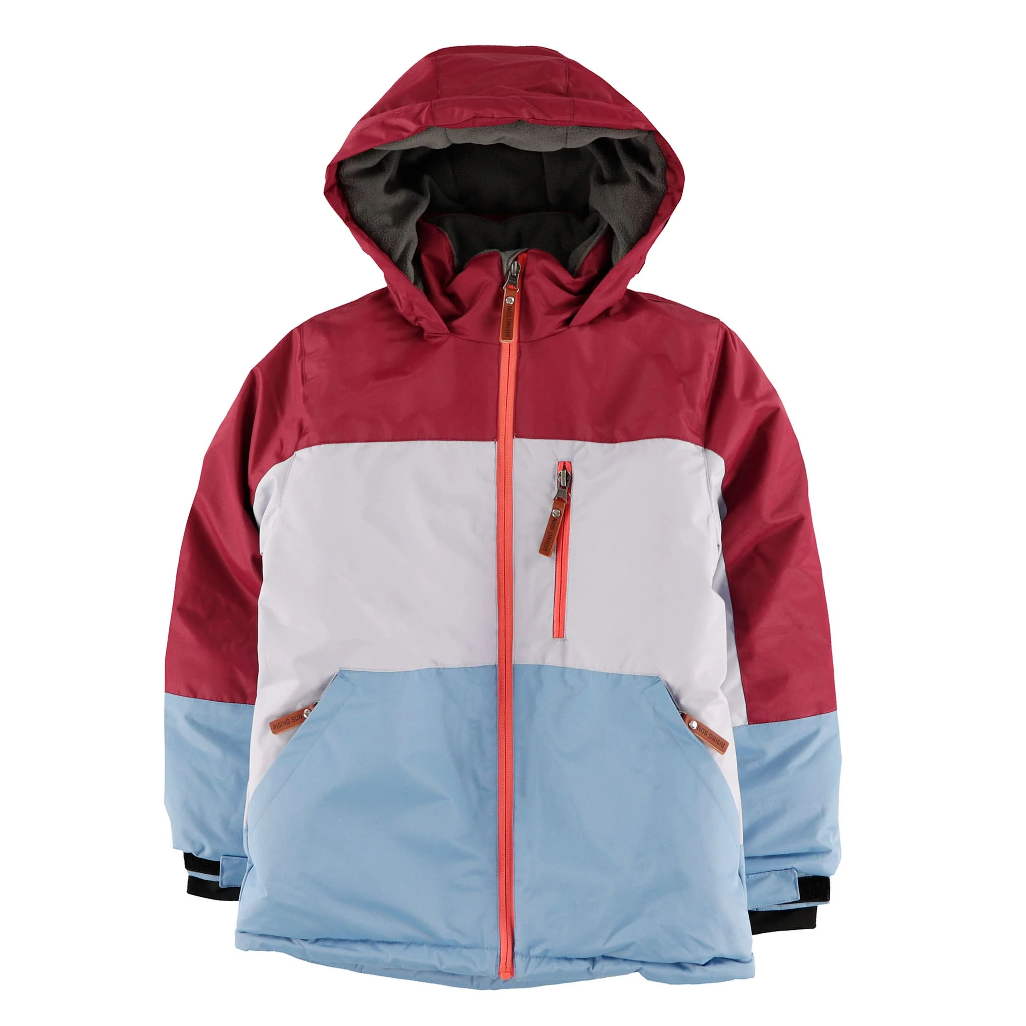 Habit de Neige Colorblock Bordeaux 4-14ans - Image 4