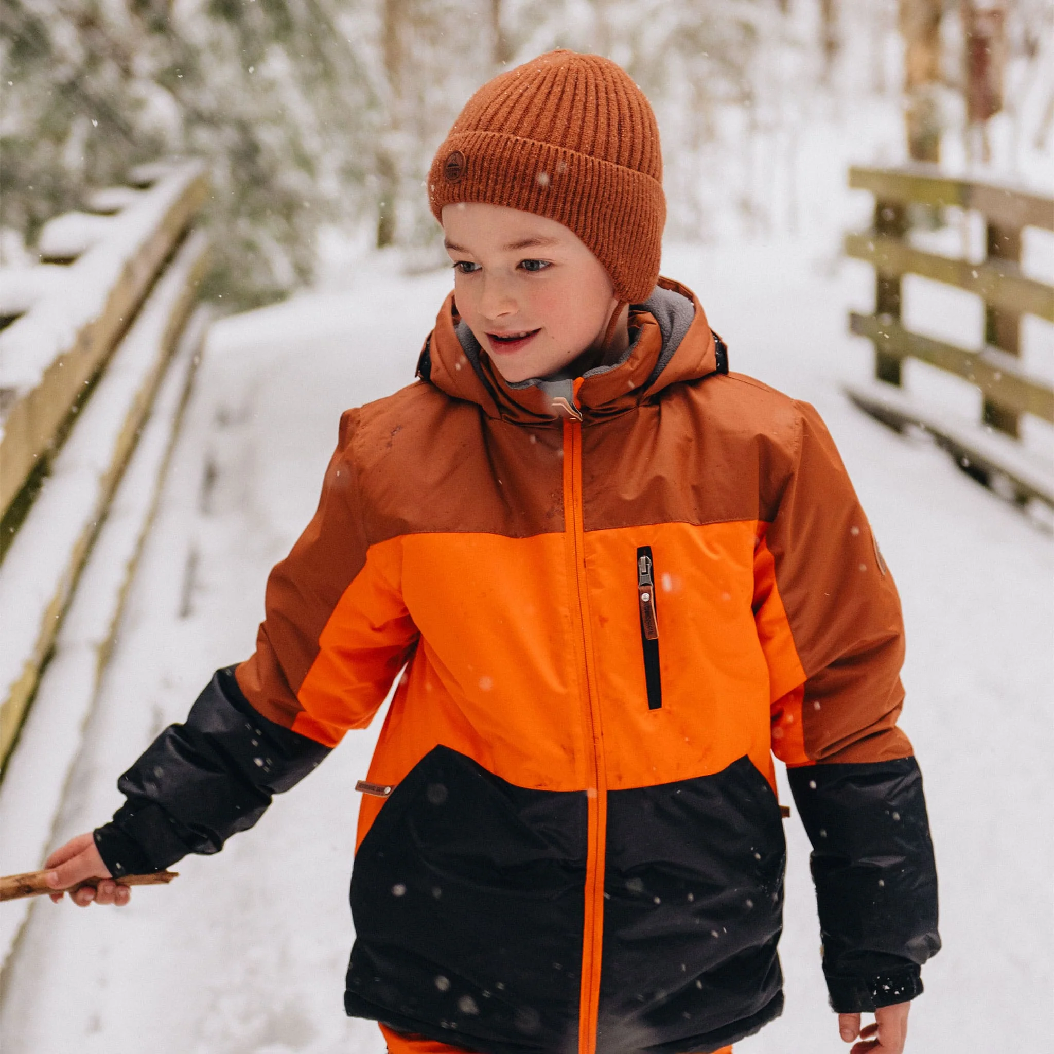 Habit de Neige Colorblock Moka 4-14ans - Image 10