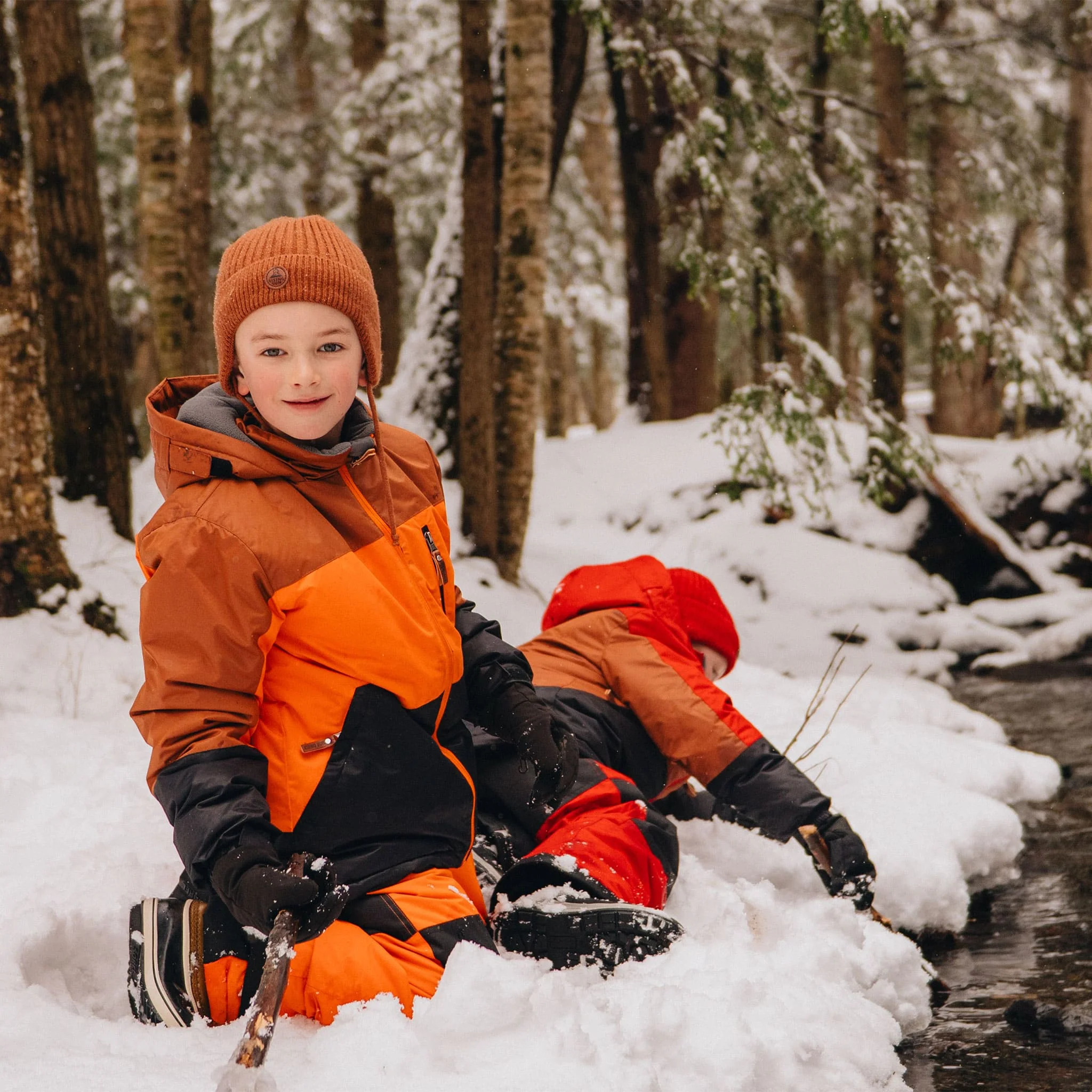 Habit de Neige Colorblock Moka 4-14ans - Image 11