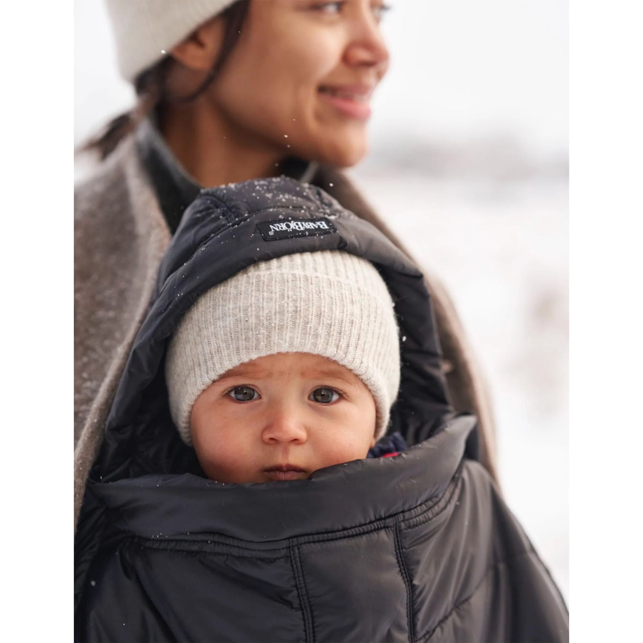 Housse Hiver pour Porte-bébé - Noir - Image 12