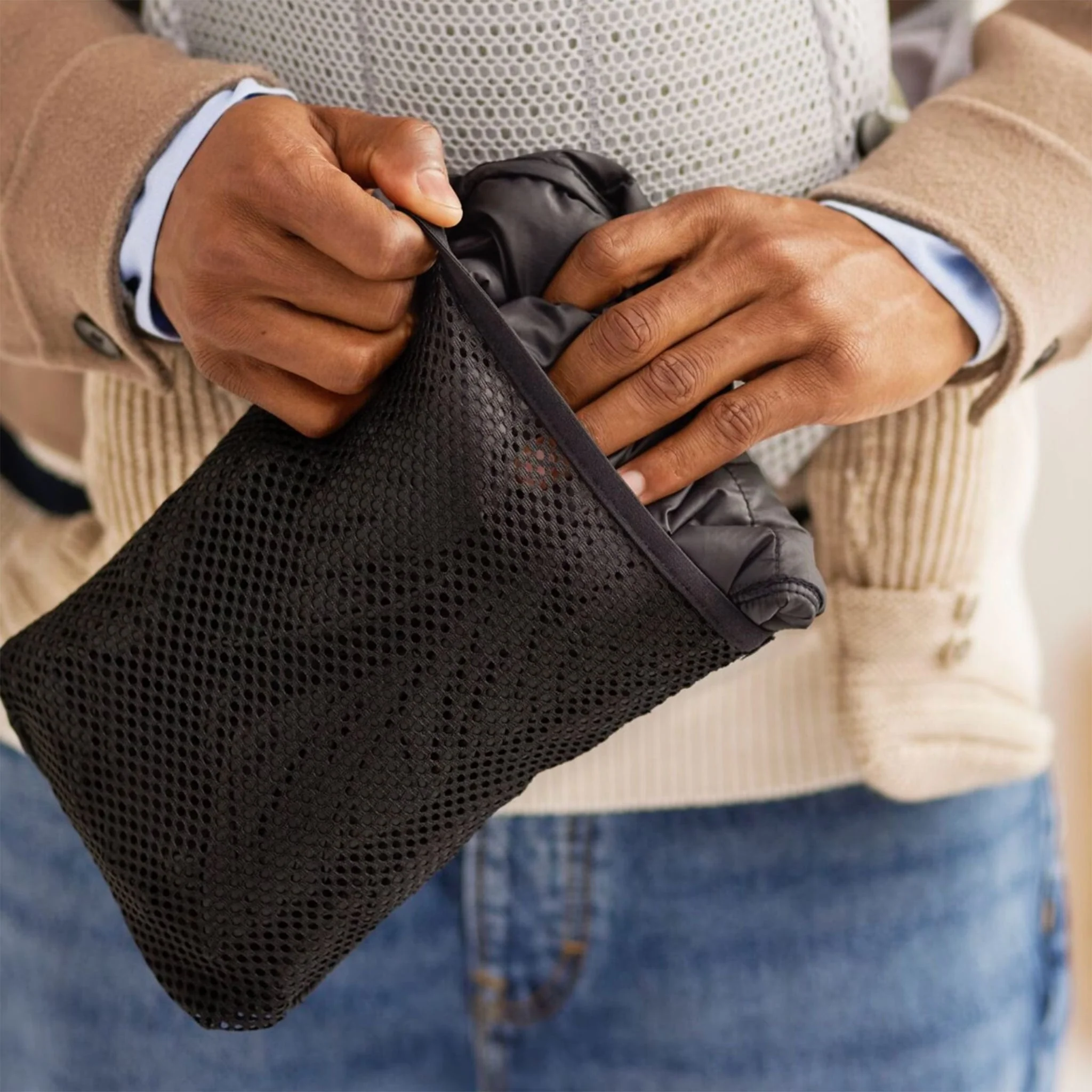 Housse Hiver pour Porte-bébé - Noir - Image 6