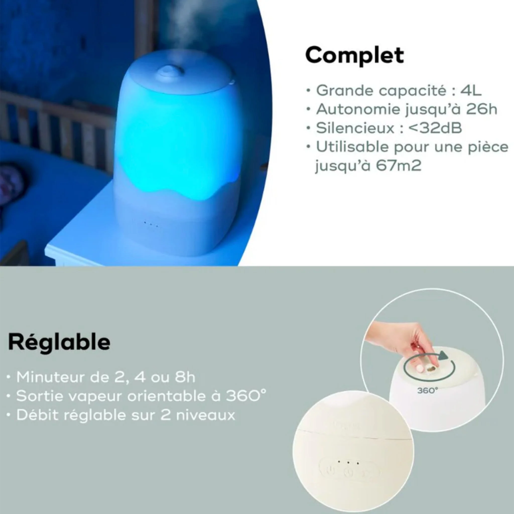 Humidificateur d'air Wave - Image 8