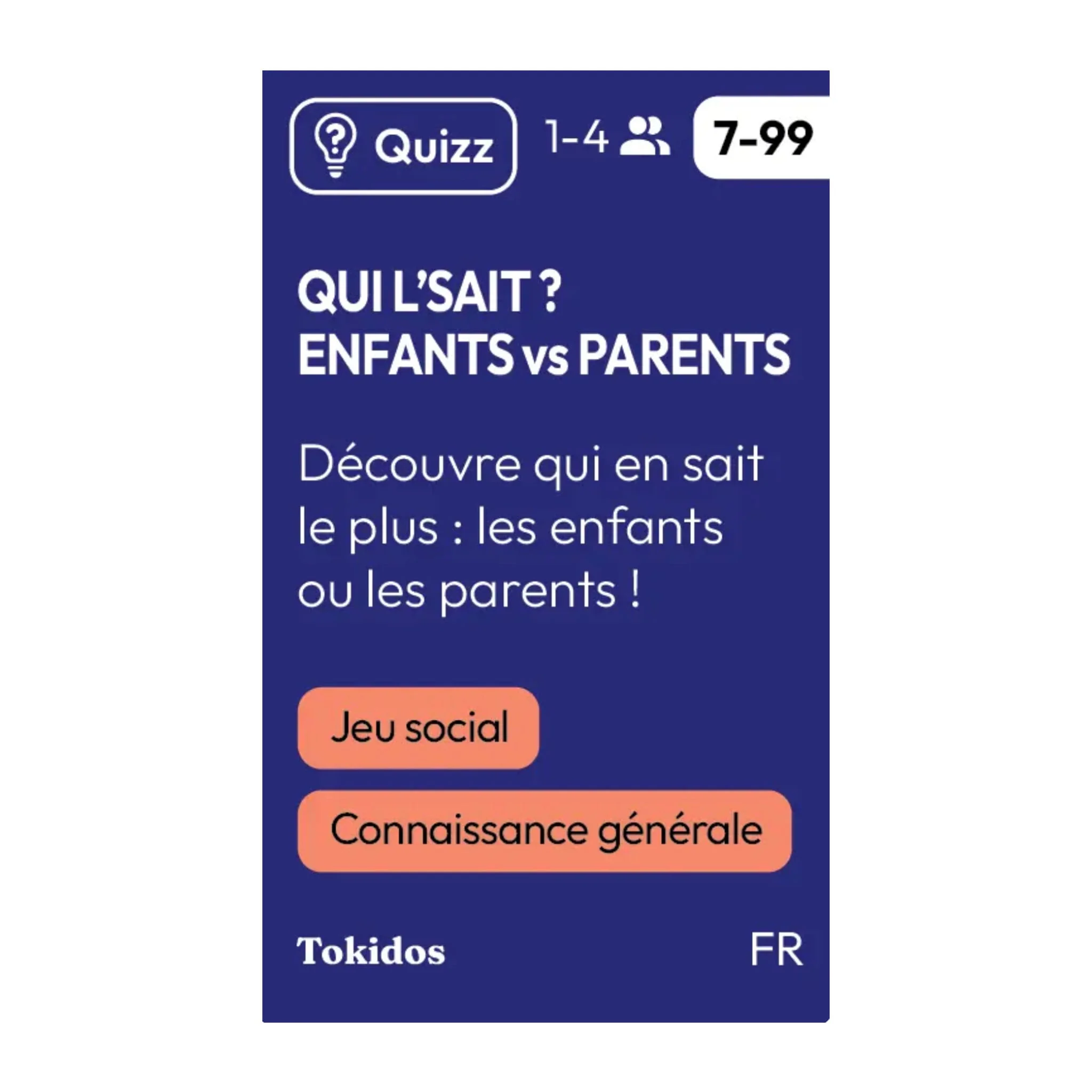 Jeu Qui L'sait? Enfants Vs Parents - Image 2