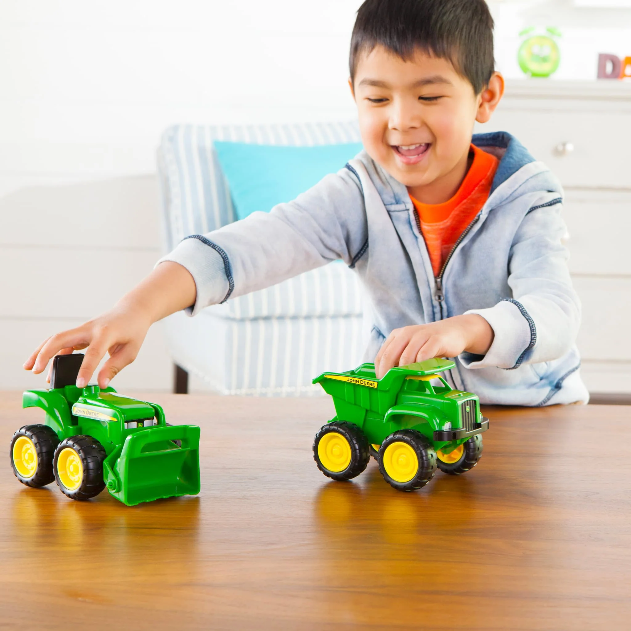 Ensemble Jouet Tracteurs (2) - John Deere - Image 4