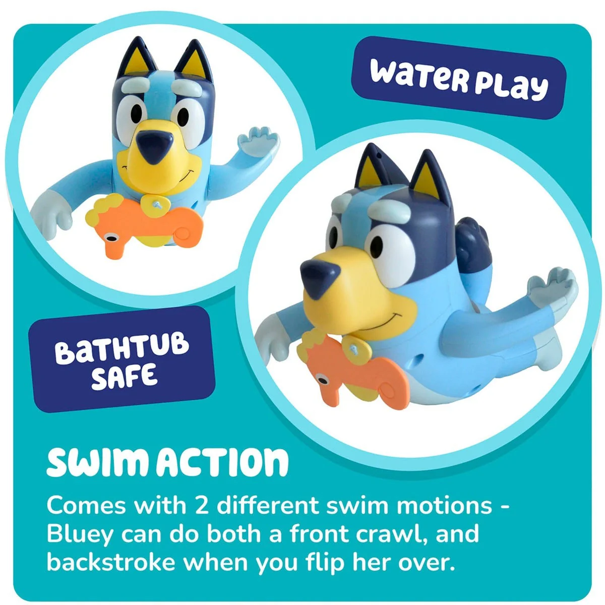 Jouet de Bain Bluey avec Hippocampe - Image 4