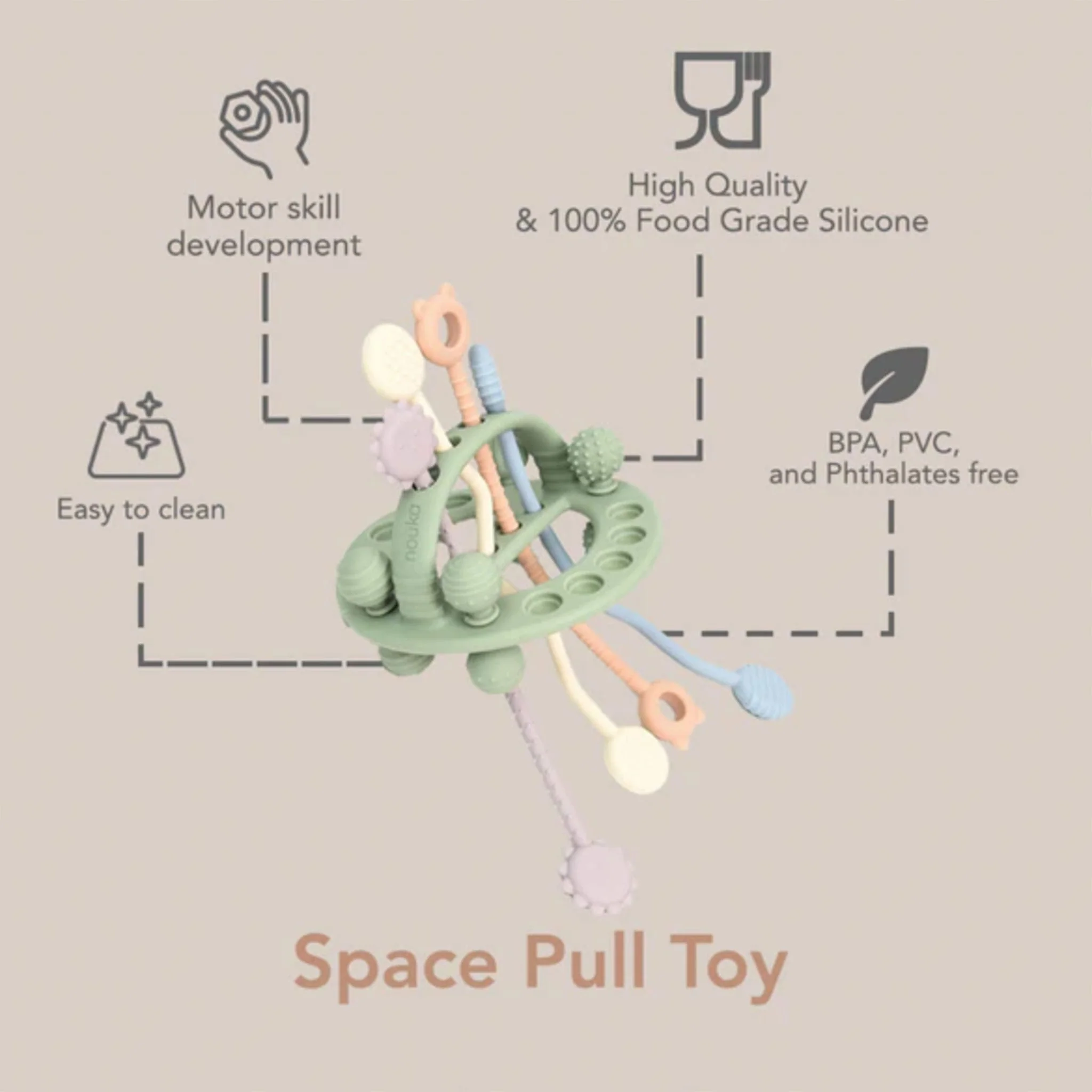 Jouet Sensoriel Tactile - Espace - Image 5