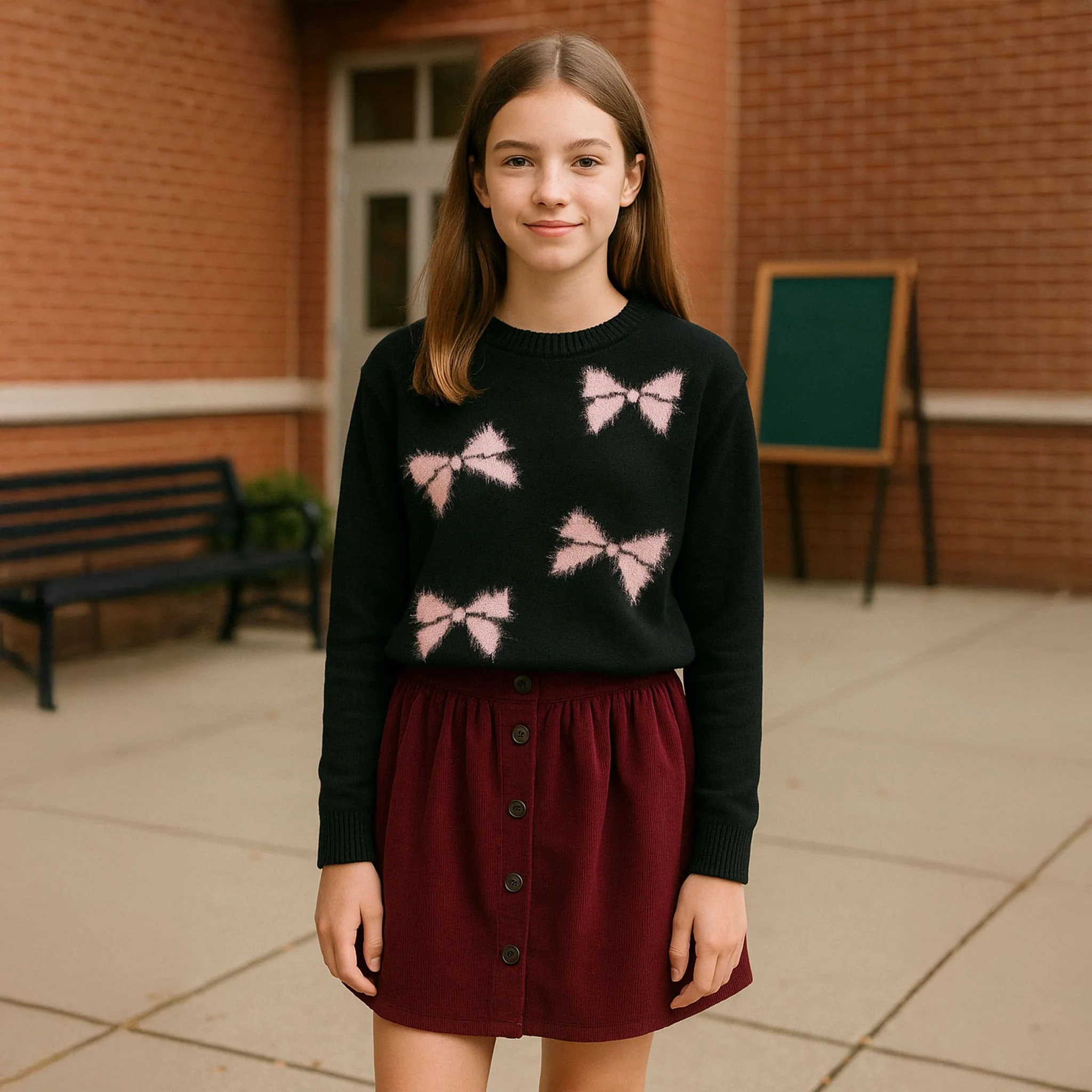 Jupe Corduroy Romance 7-14ans - Image 10