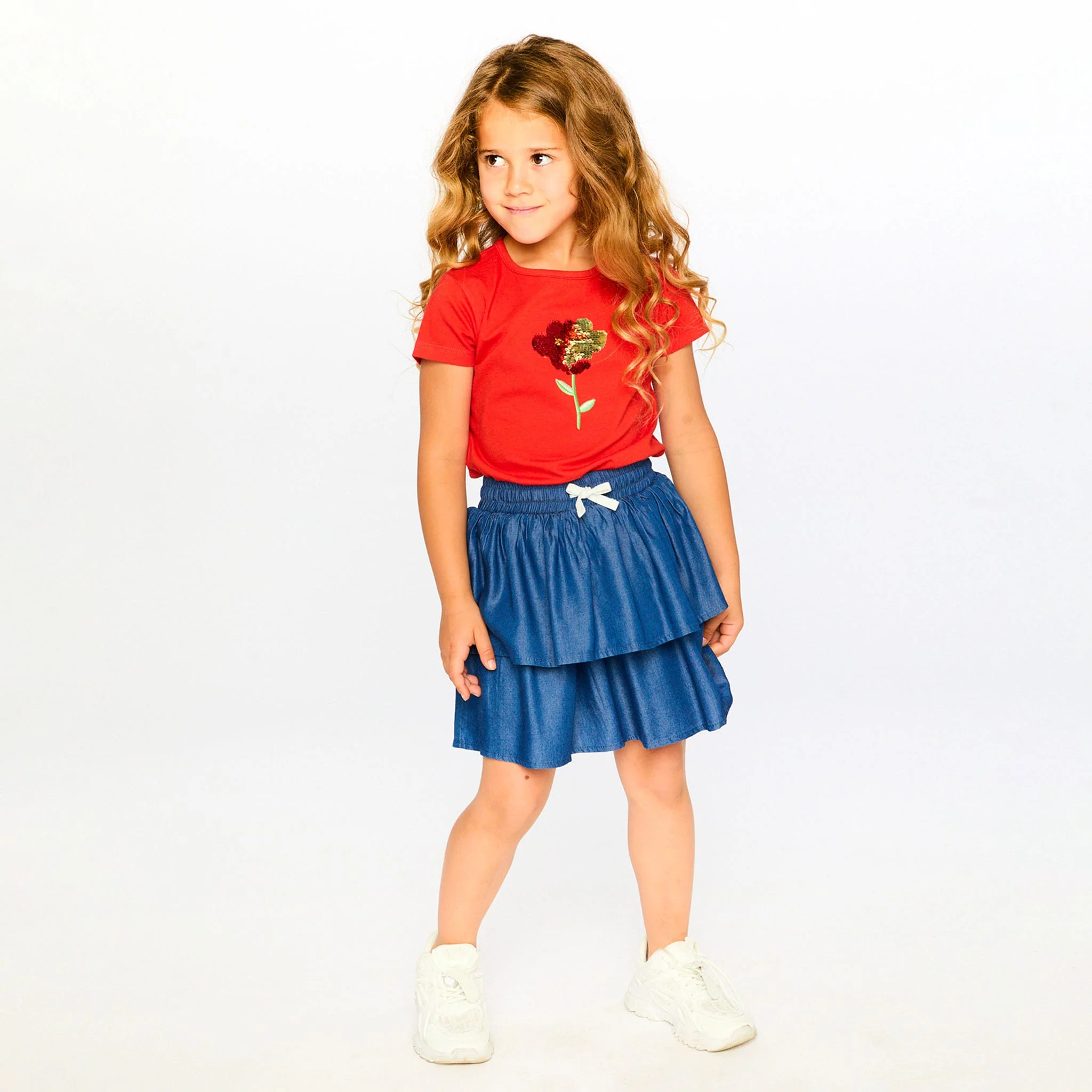 Jupe Jonquilles 7-10ans - Image 3