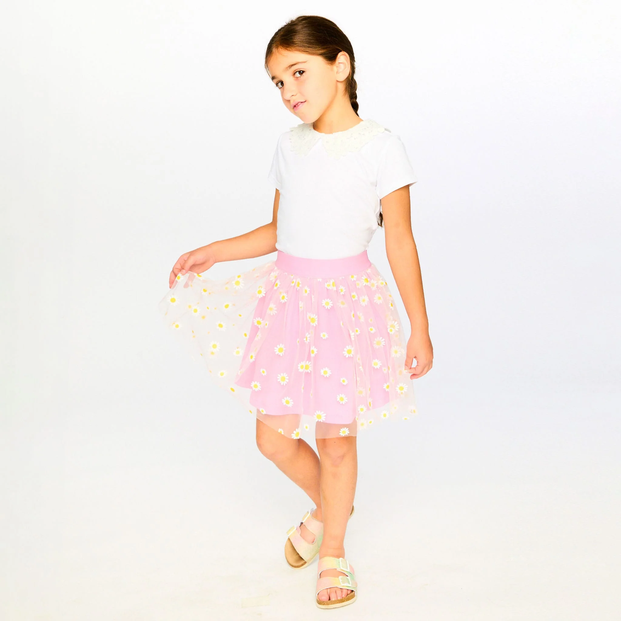Jupe Marguerites 3-6ans - Image 2
