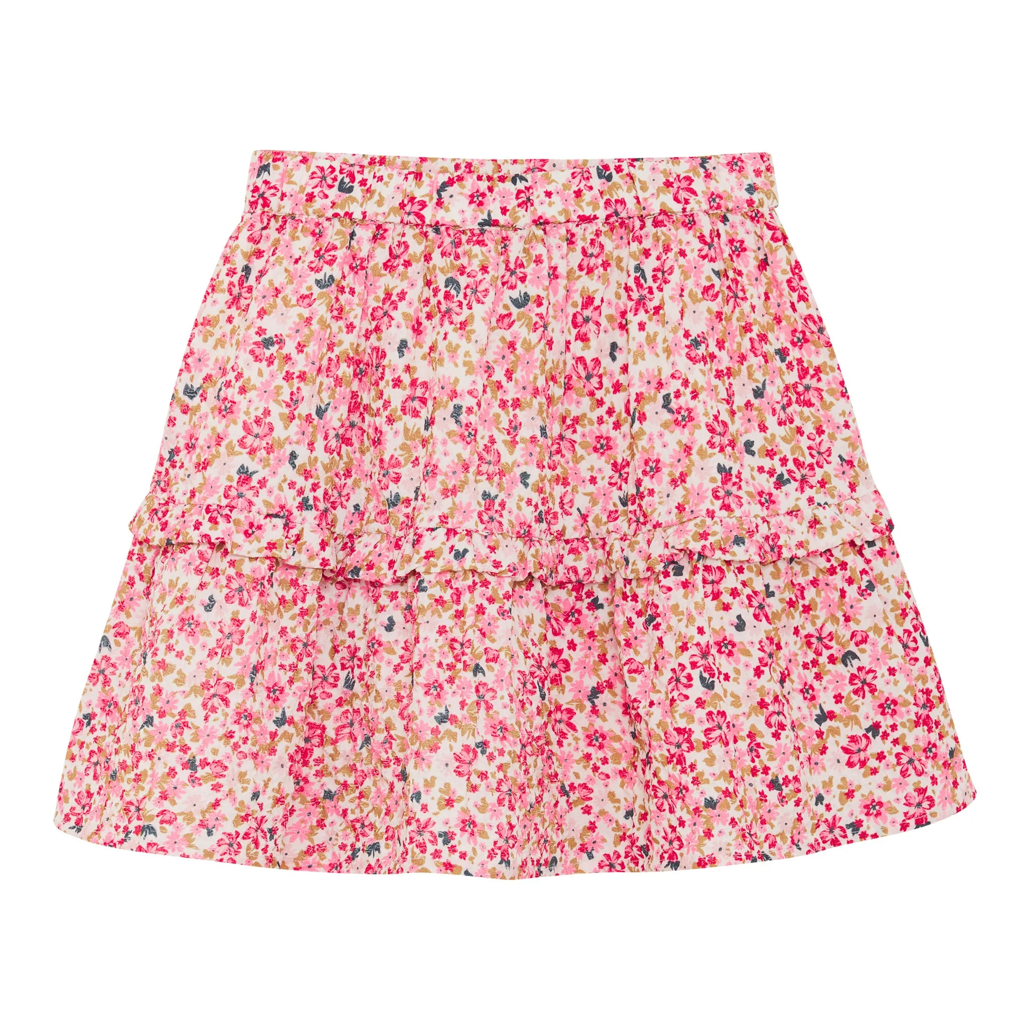 Jupe Structure Fleurs 2-14ans