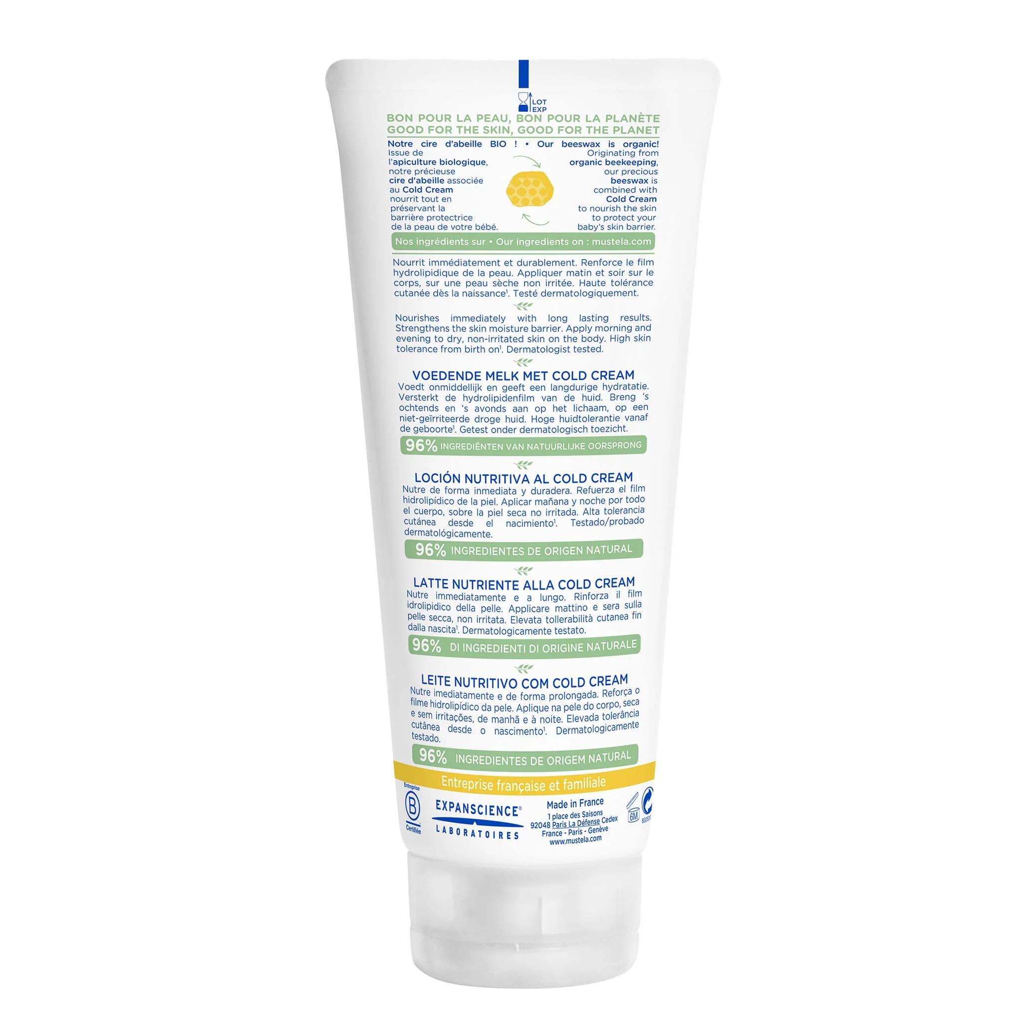 Lait Nourissant Au Cold Cream 200ml - Image 2