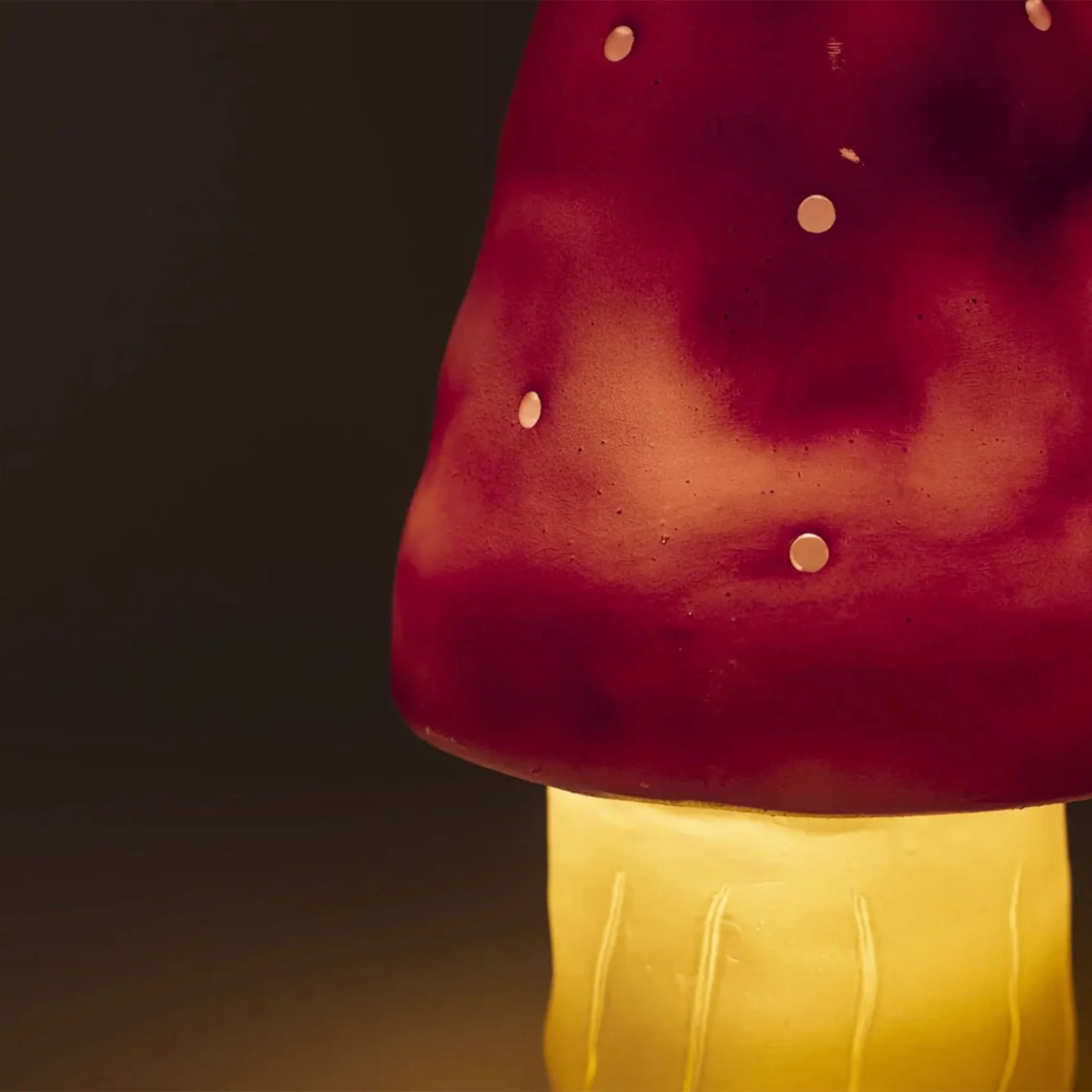 Lampe Petit Champignon - Vintage Rose - Image 9