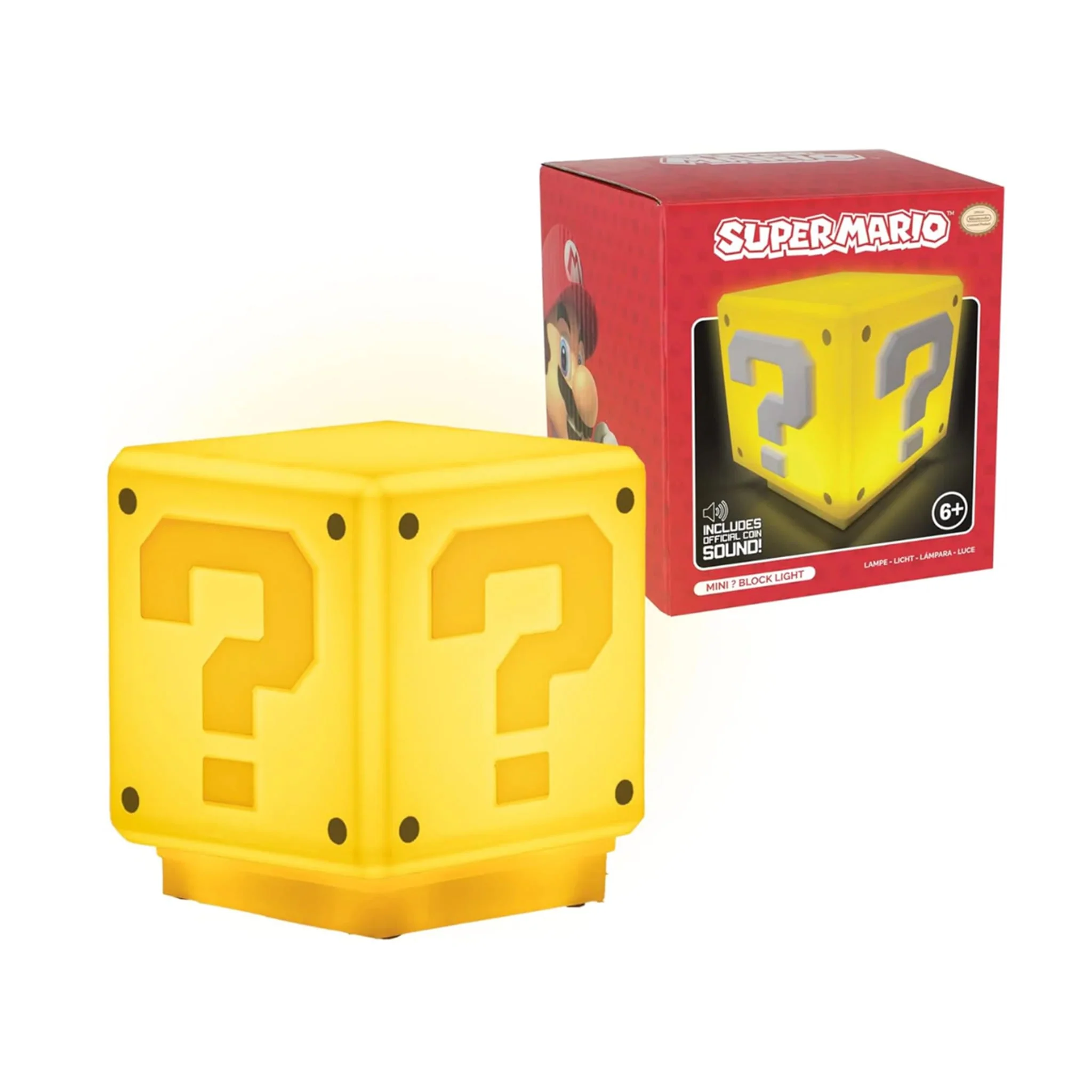 Lampe Bloc Mystère Lumineux Super Mario Bros