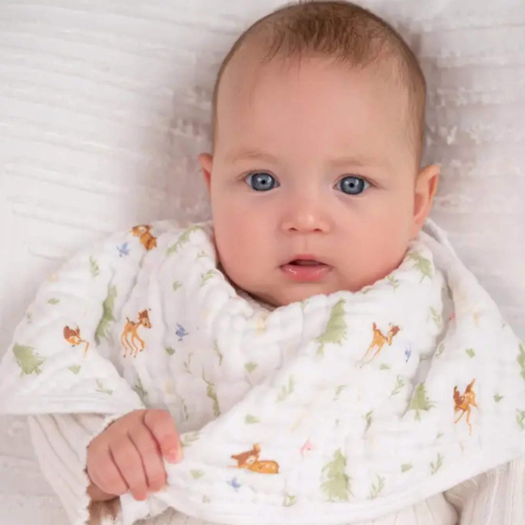 Bavoir Burpy en mousseline de coton Essentials Disney™ - Bambi / Dumbo - Image 4