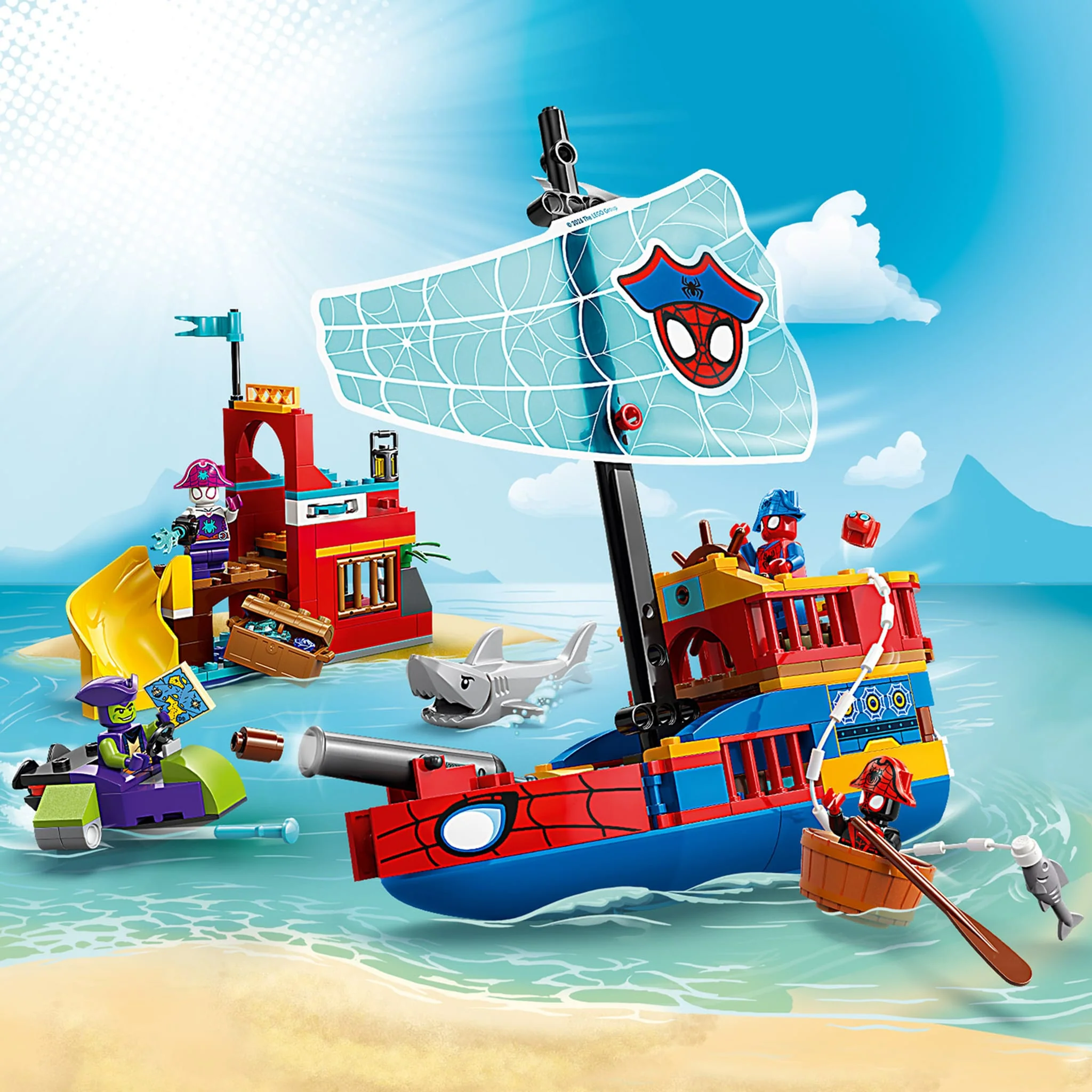 LEGO® Marvel Spidey et ses amis extraordinaires Le bateau pirate de l’équipe Spidey - Image 5