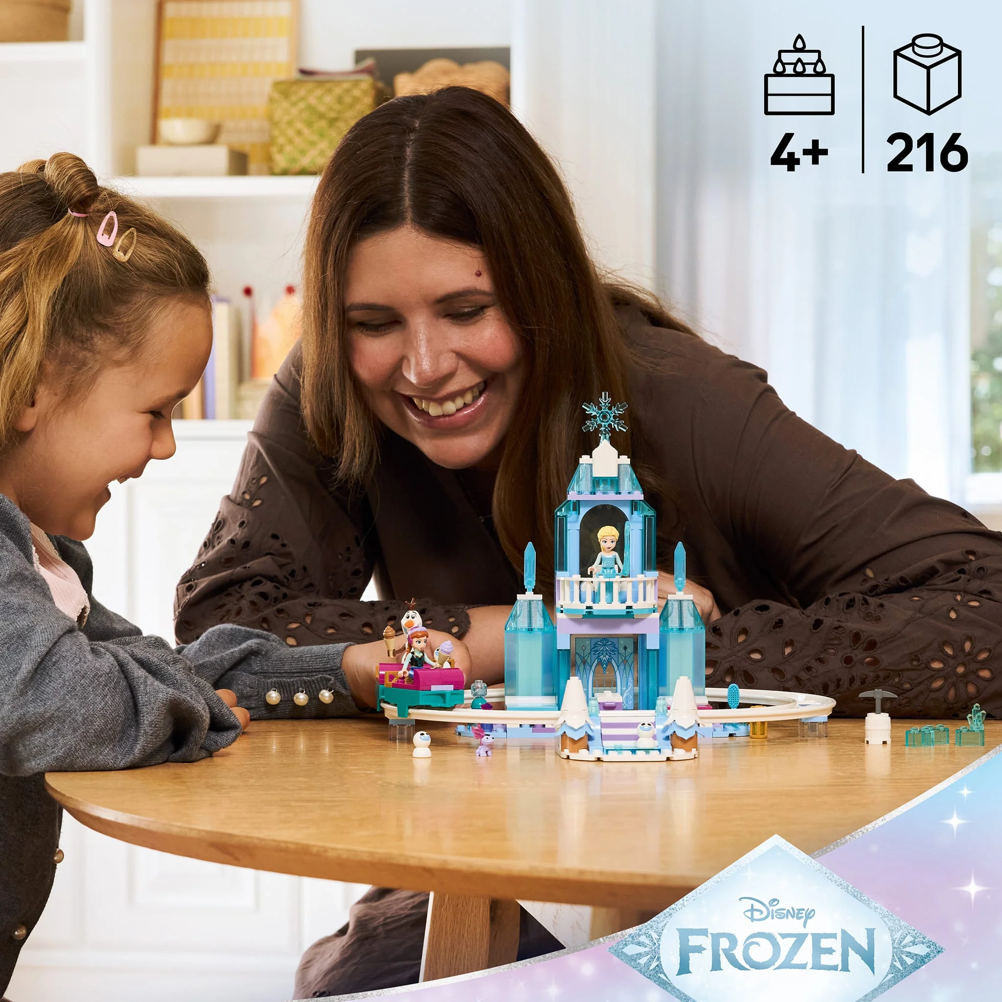 LEGO® ǀ Disney La Reine des neiges Le château de glace et la promenade d’Elsa - Image 2