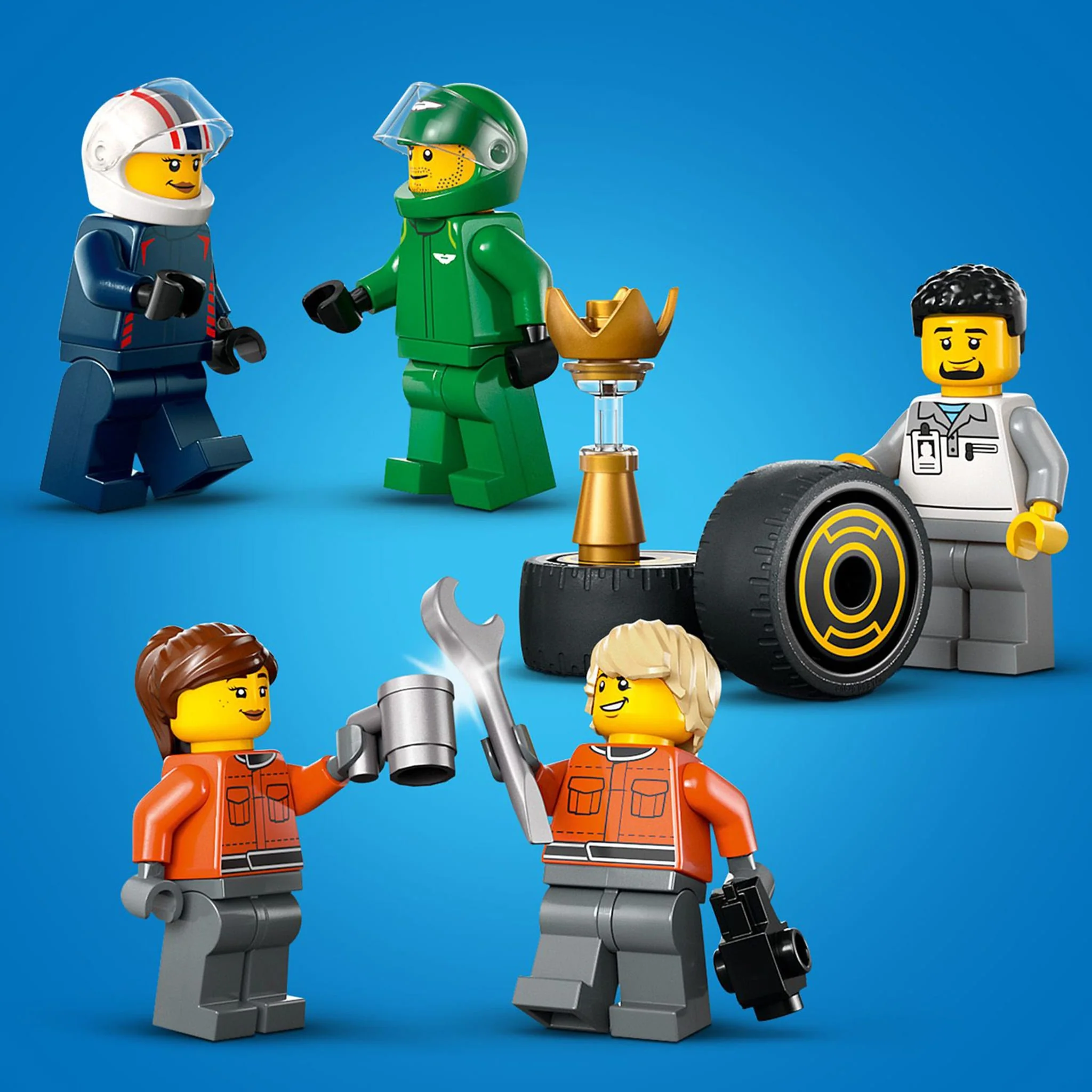 LEGO® City Le camion de F1® avec les voitures de F1® RB20 et AMR24 - Image 5