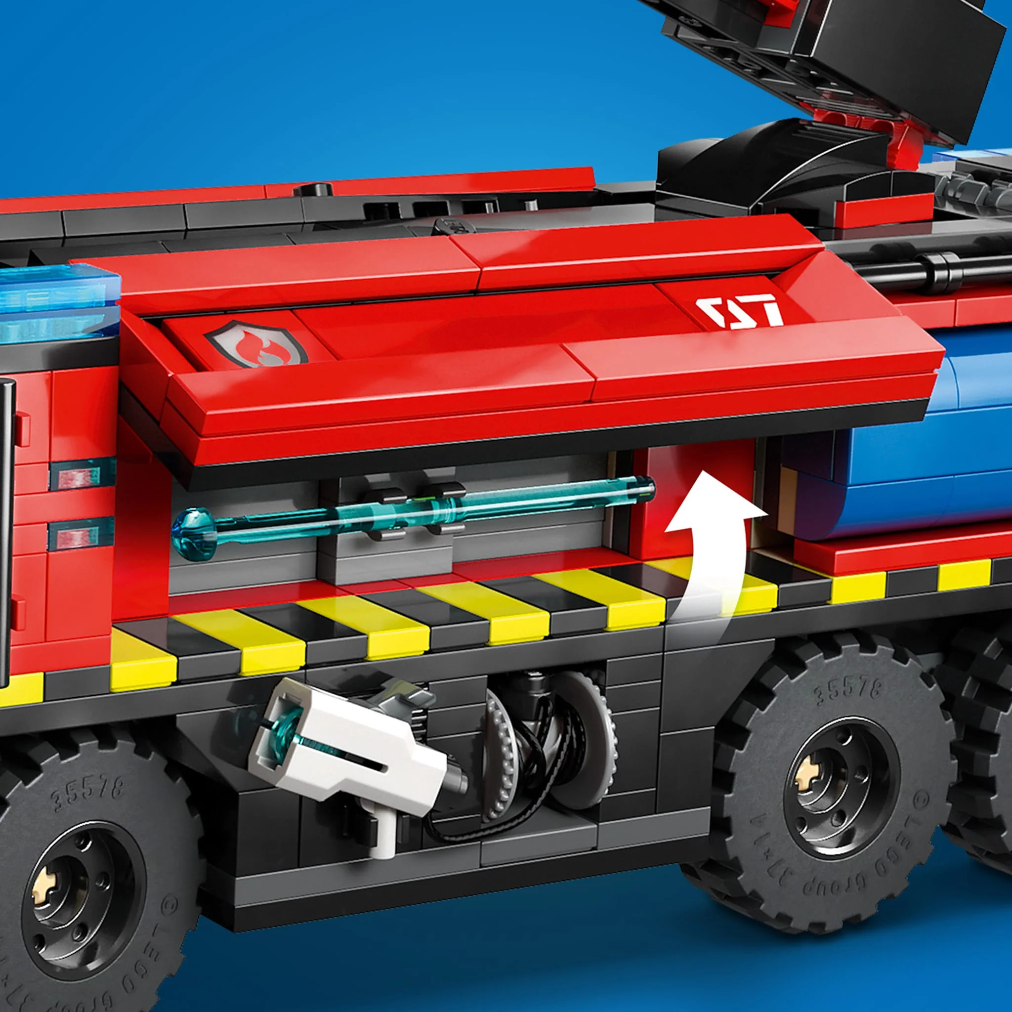LEGO® City Le camion de pompiers de l’aéroport - Image 5