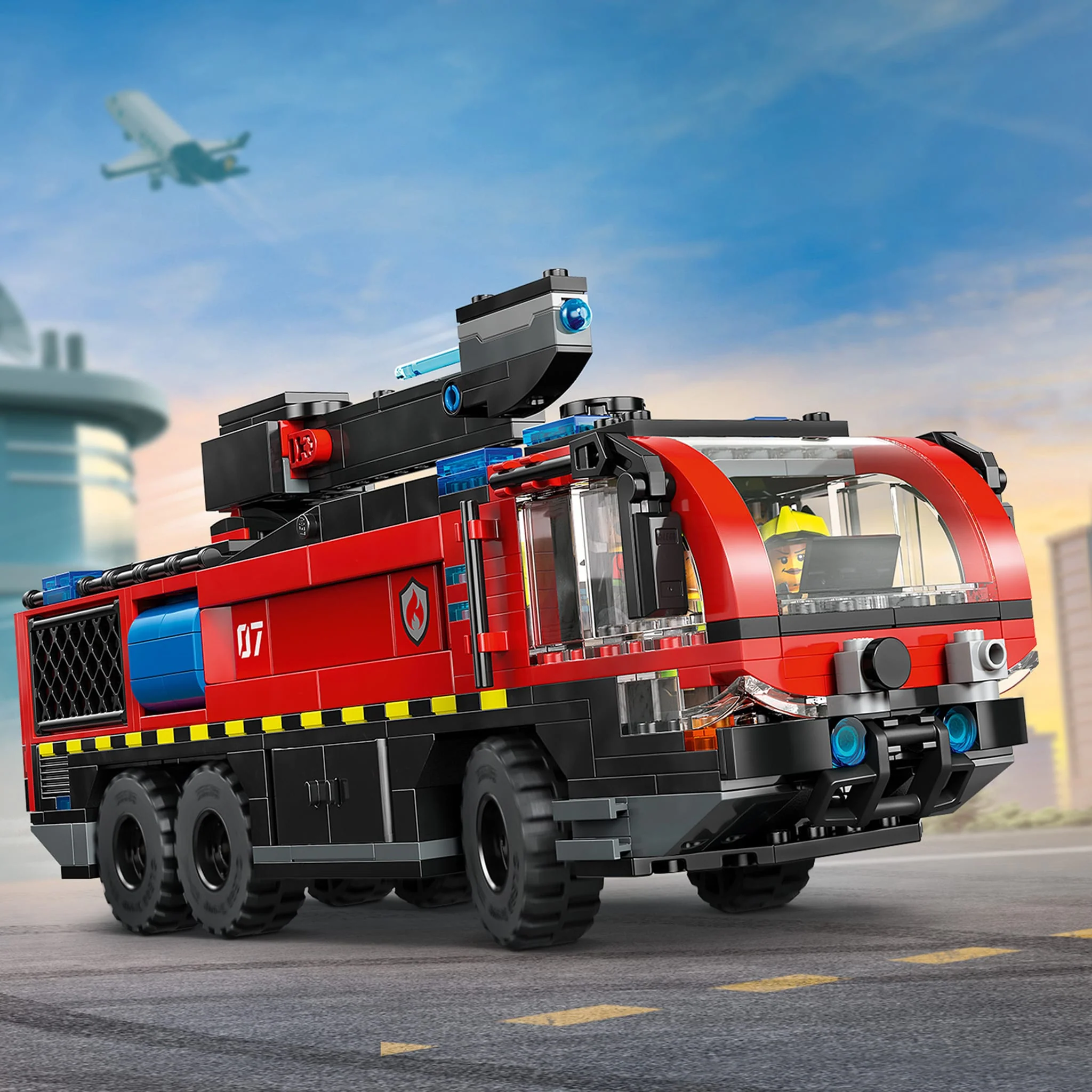 LEGO® City Le camion de pompiers de l’aéroport - Image 8