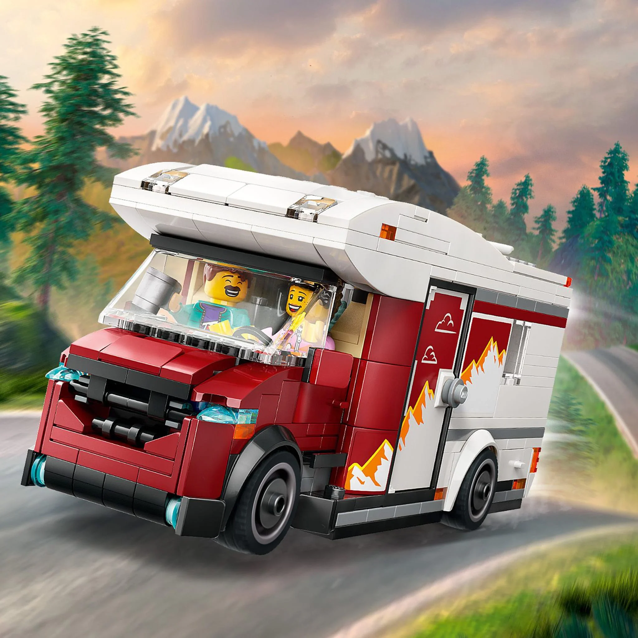 LEGO® City L’autocaravane d’aventure de vacances - Image 5