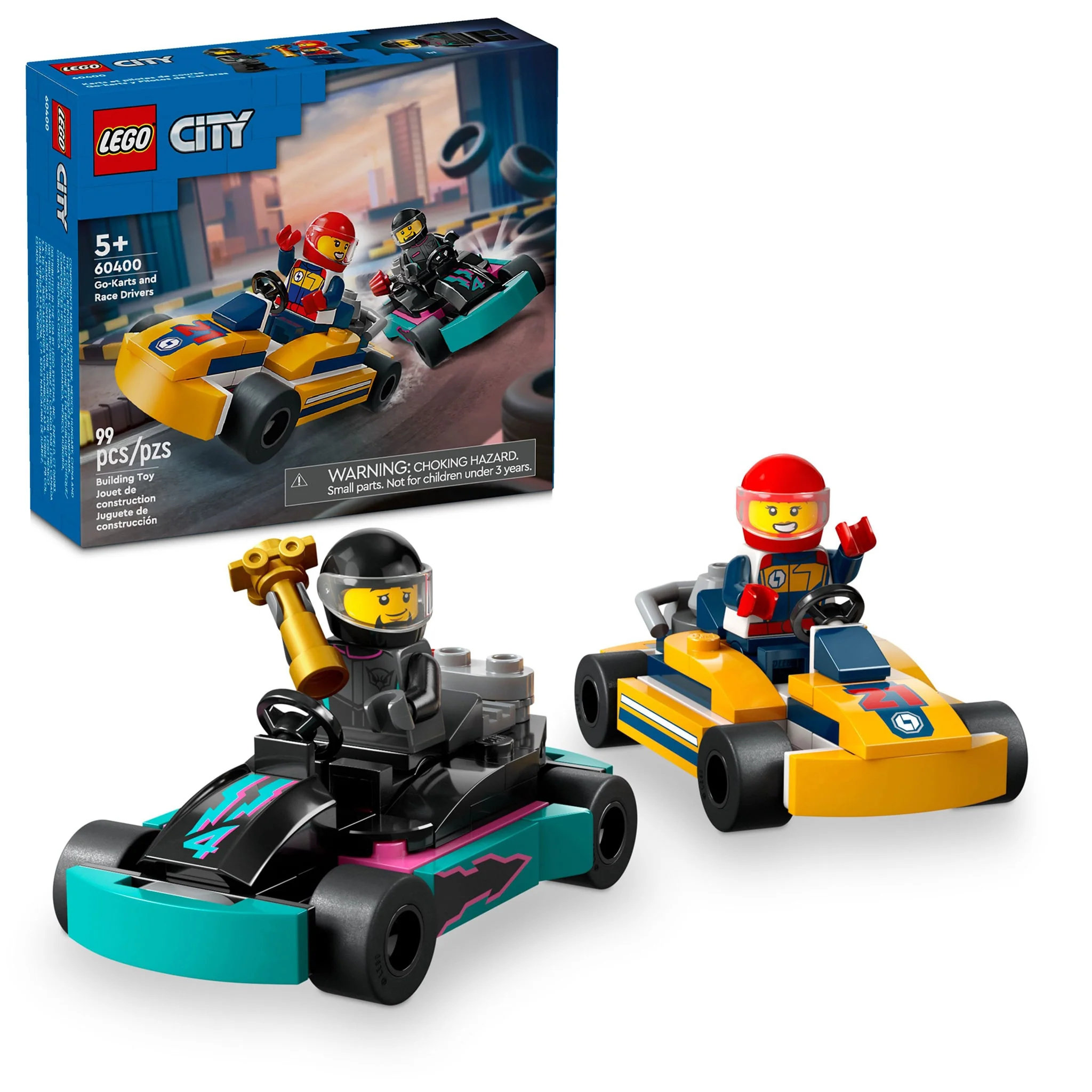 LEGO® City Karts et pilotes de course