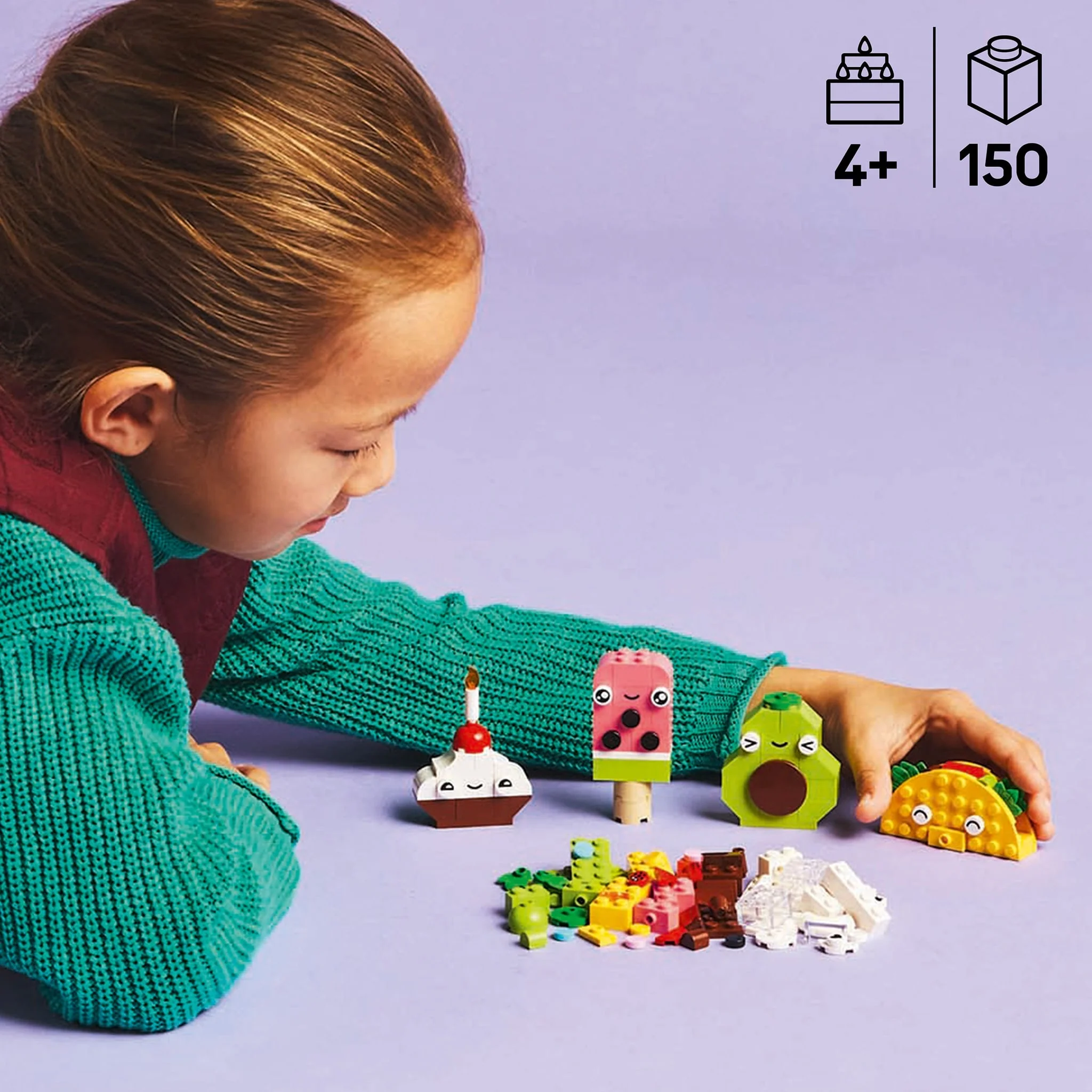 LEGO® Classic Les amis aliments créatifs - Image 2