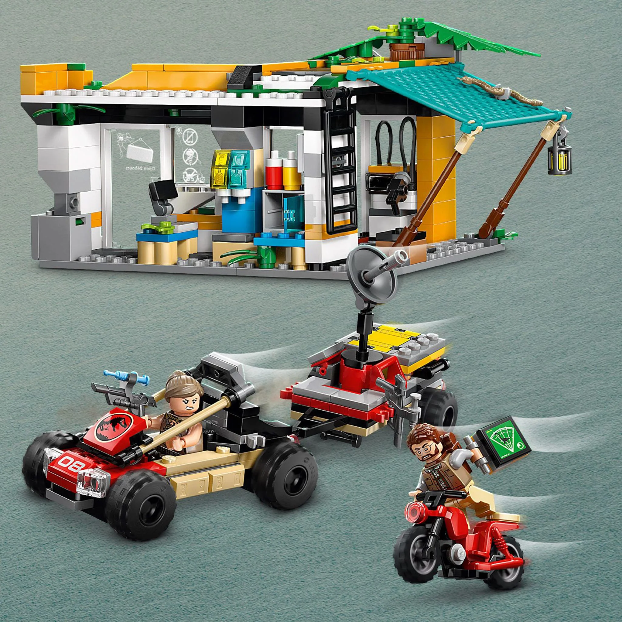 LEGO® Jurassic World Mission de suivi du Raptor et du Titanosaure - Image 4