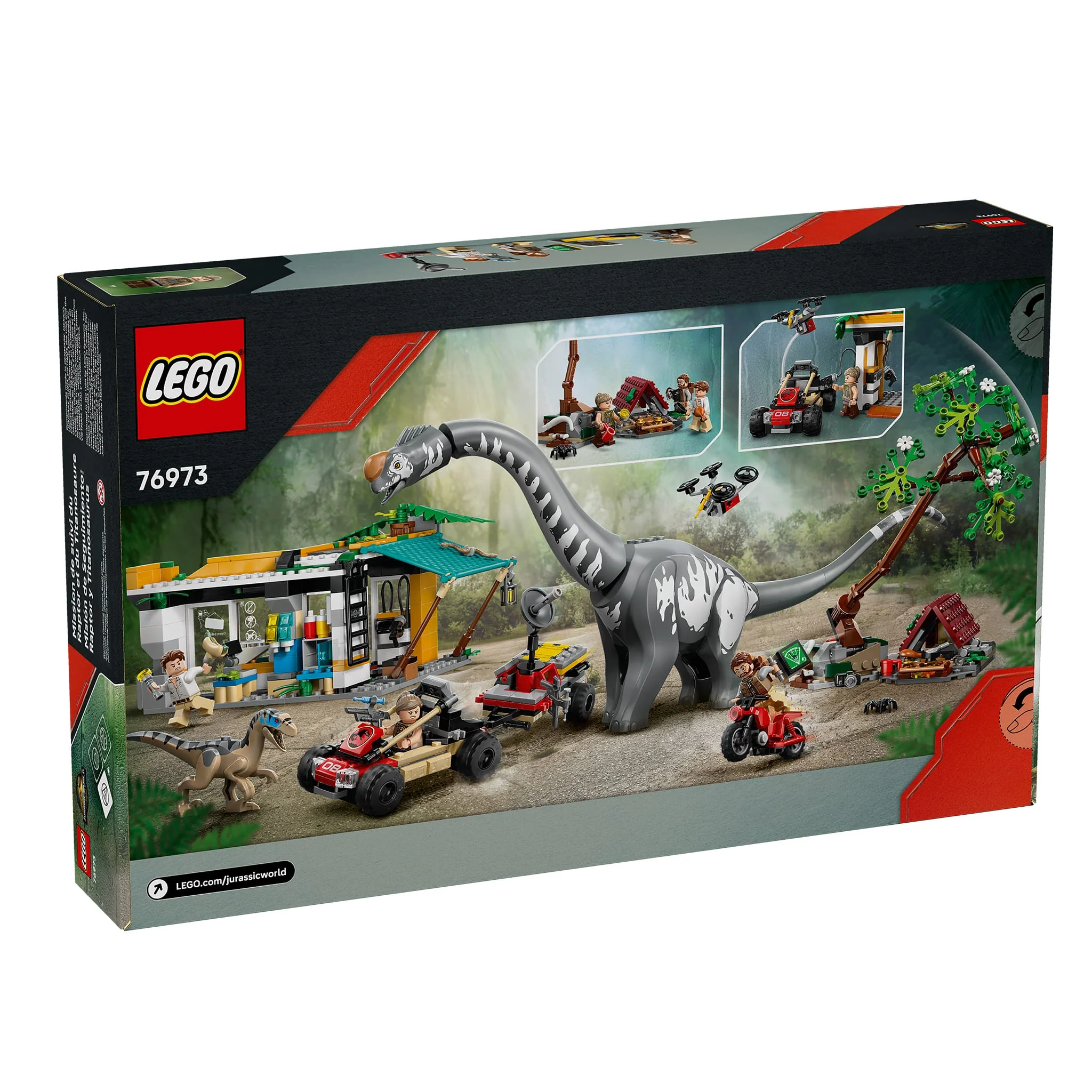 LEGO® Jurassic World Mission de suivi du Raptor et du Titanosaure - Image 8