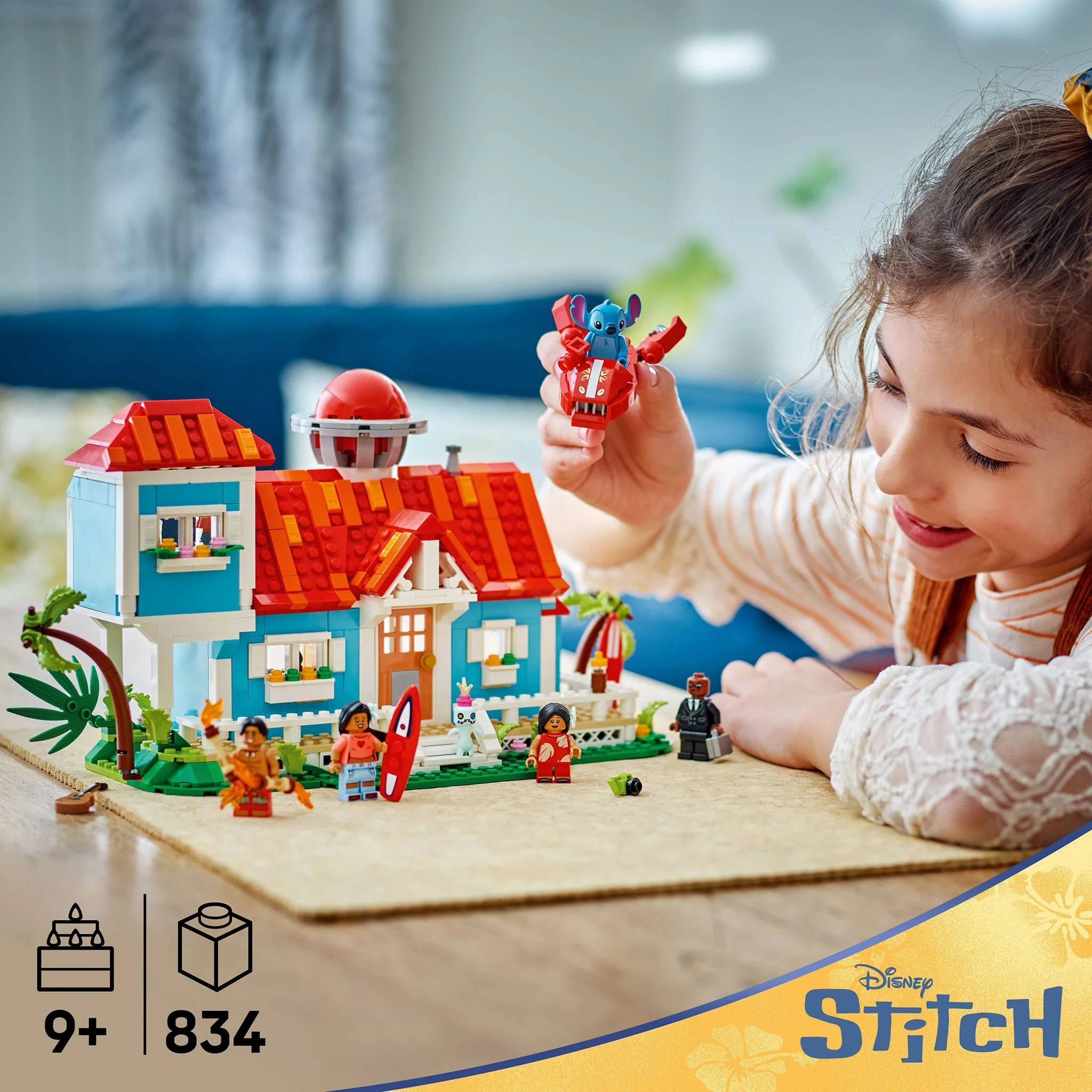 LEGO® ǀ Disney La maison sur la plage de Lilo et Stitch - Image 2