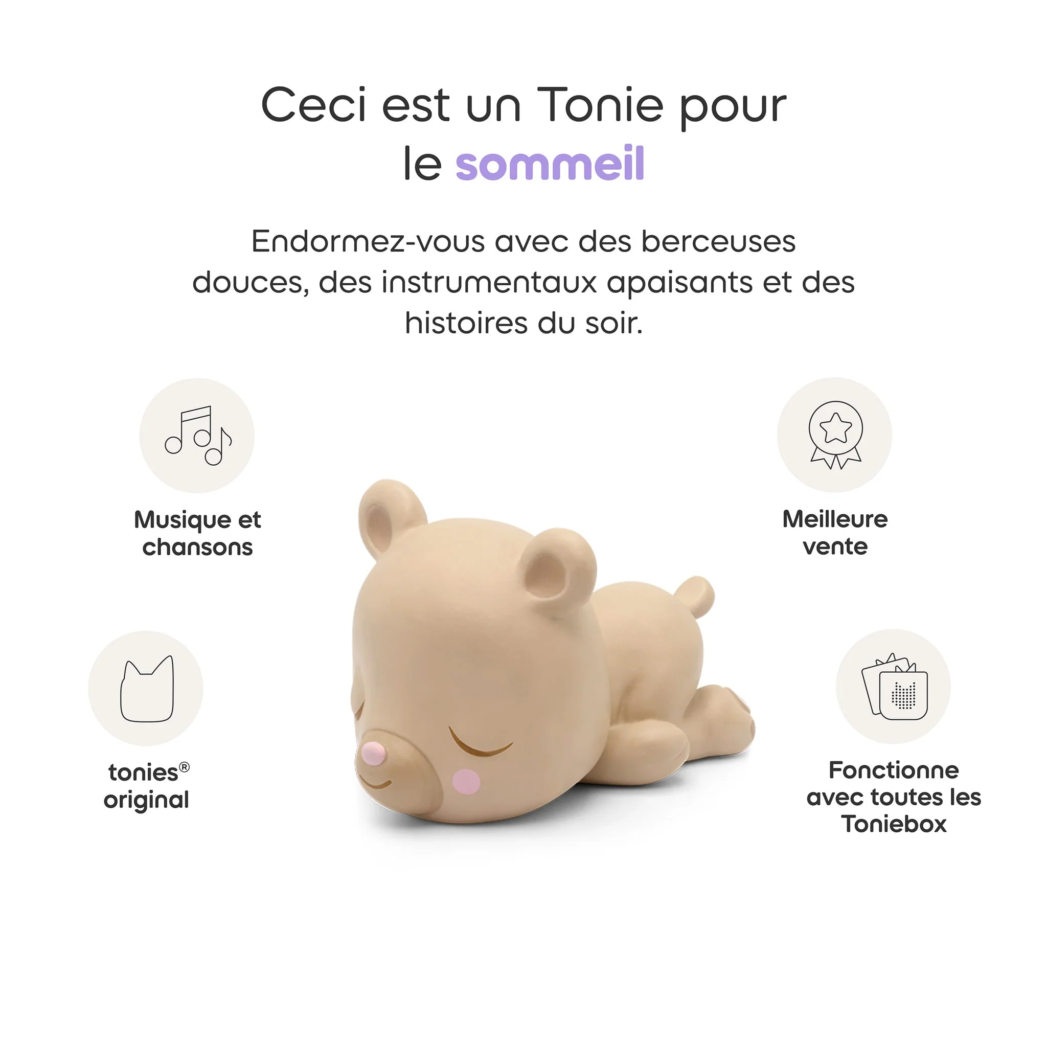 Les copains du dodo - Doudou Nounours Tonie Figurine (Français) - Image 4