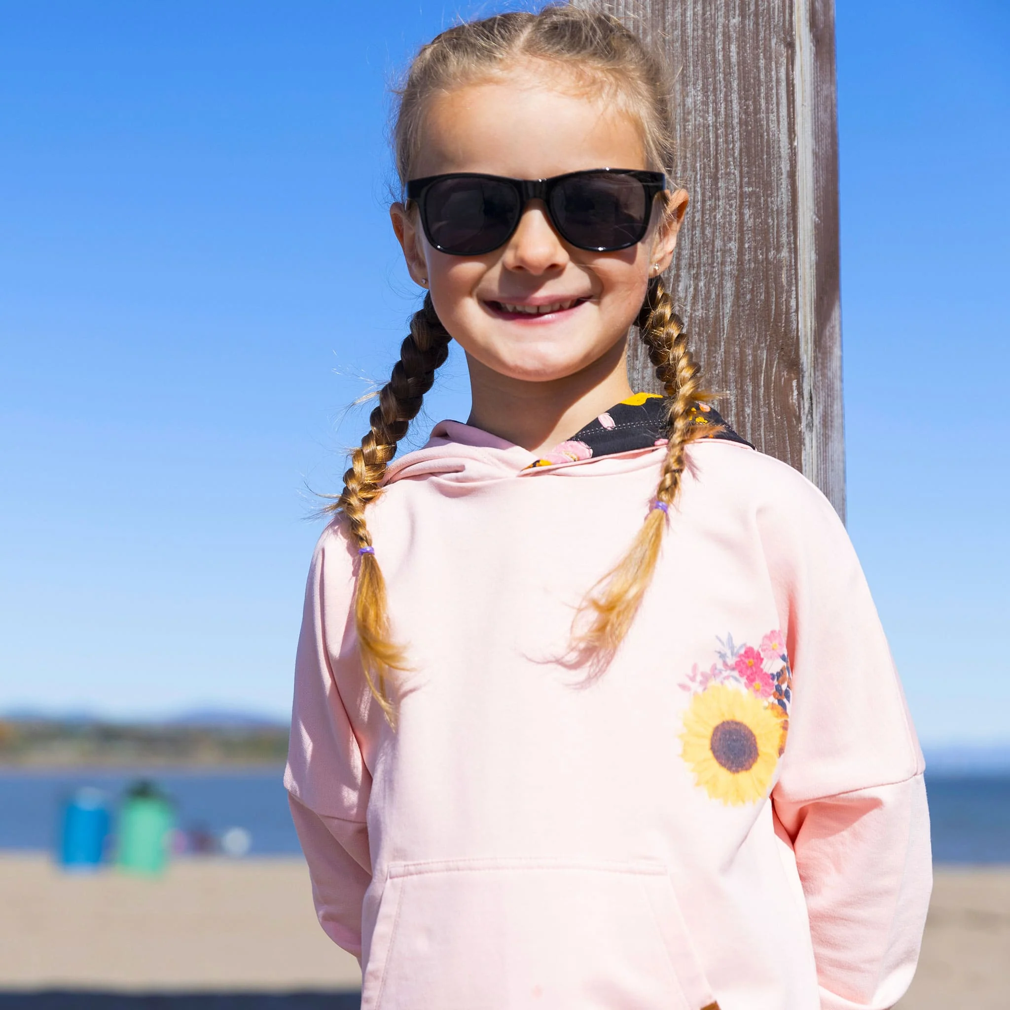 Lunette de Soleil Noir 2-8ans - Image 2