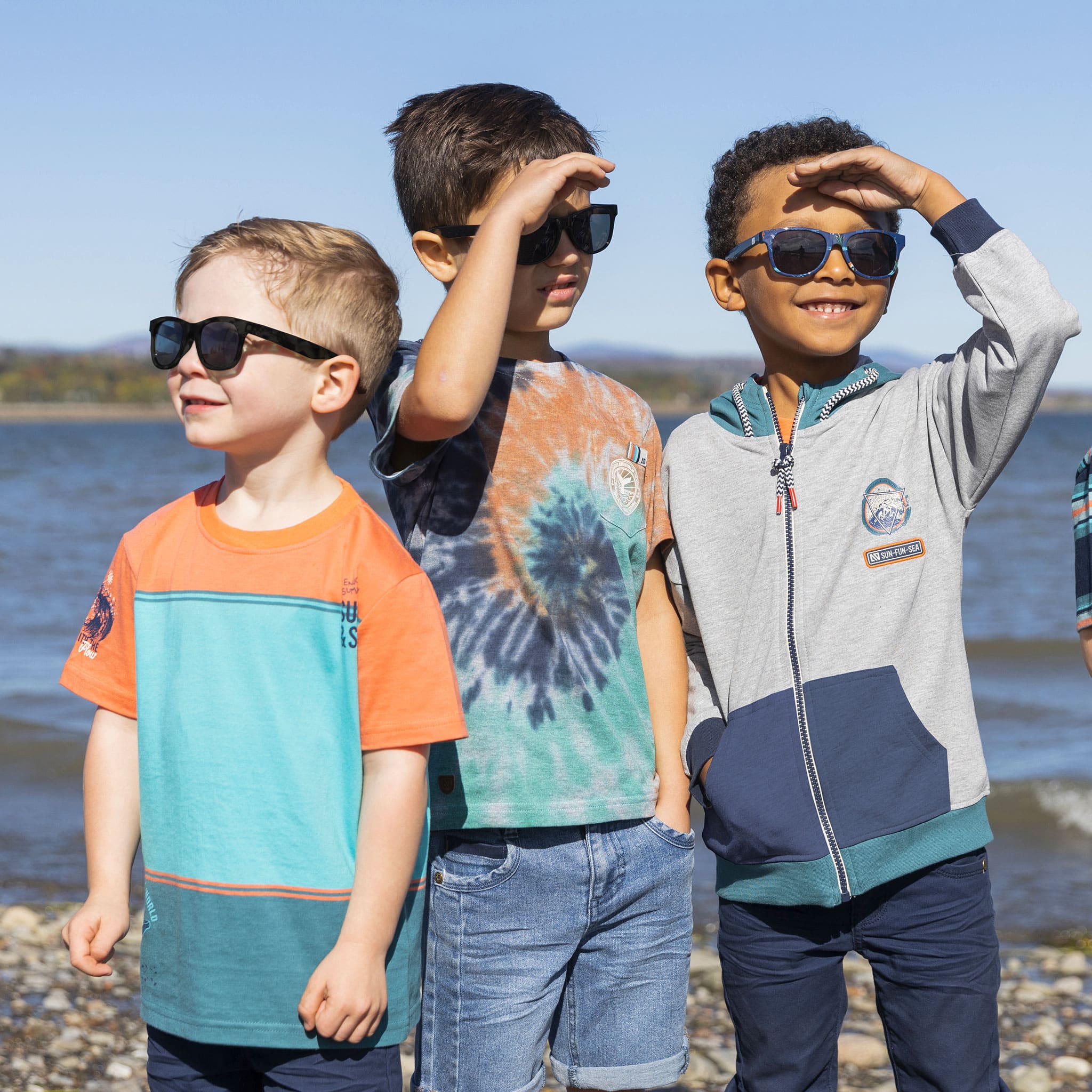 Lunette de Soleil Noir 2-8ans - Image 6