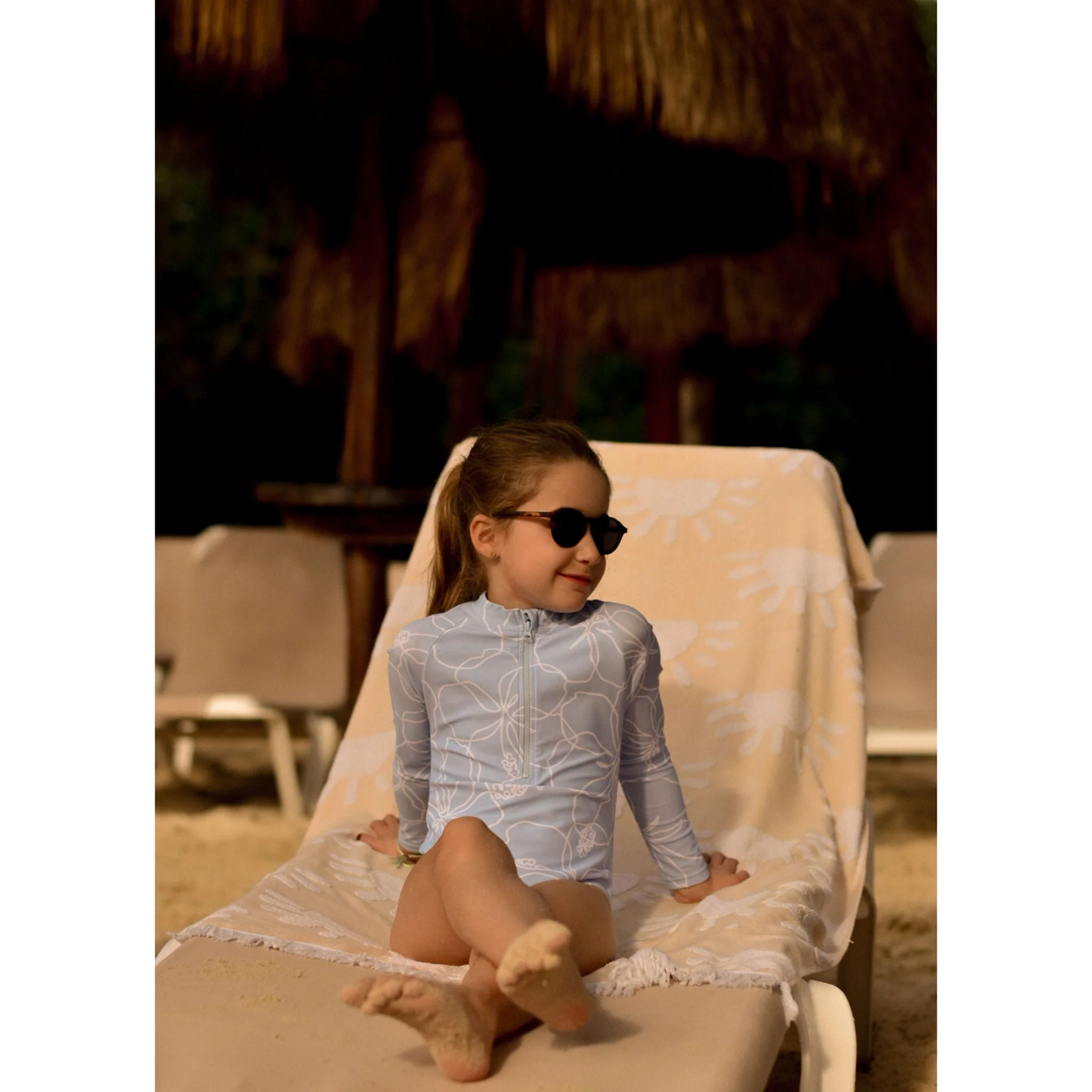 Maillot UV Manches Longues Hibiscus 2-14ans - Image 9