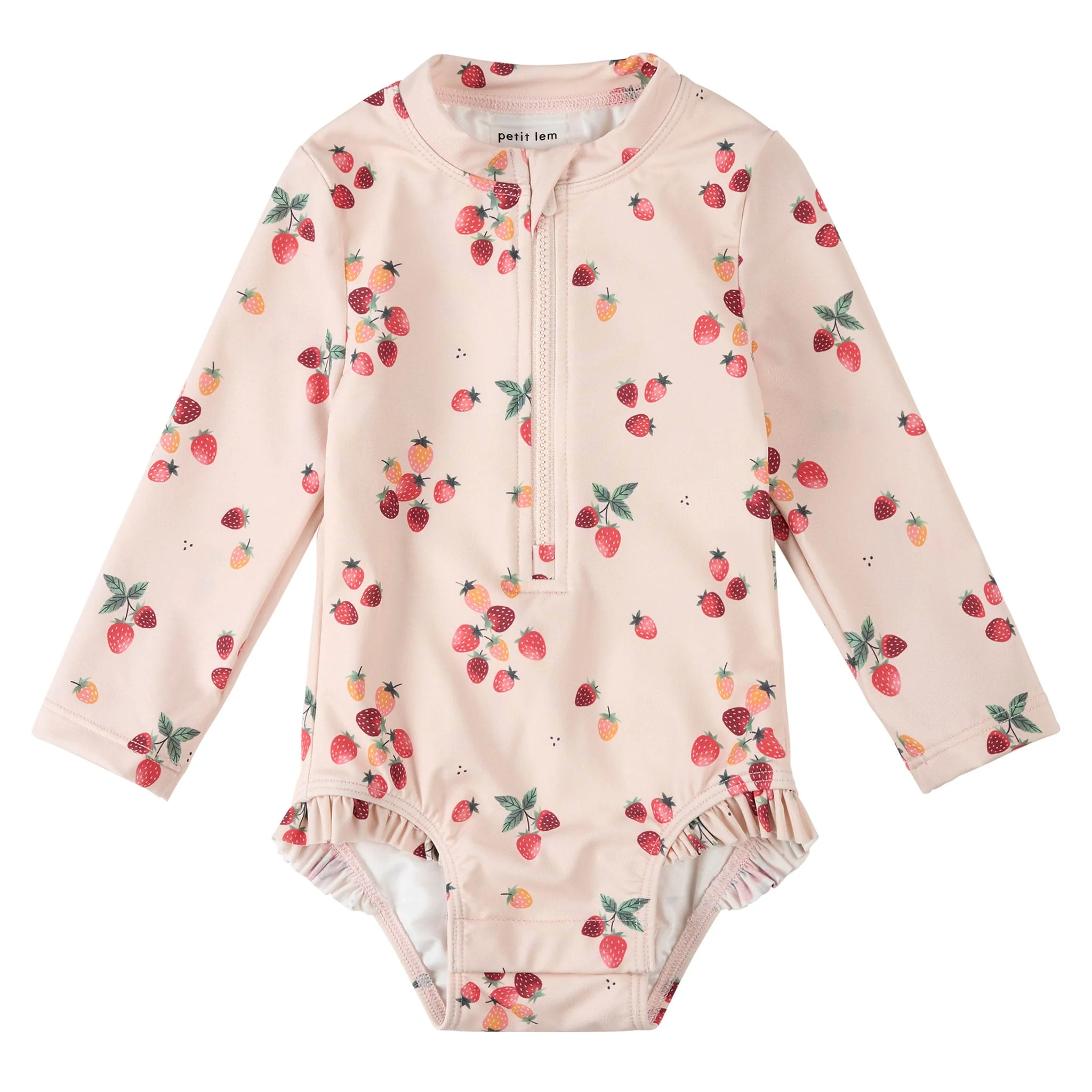 Maillot Manches Longues UV Fraises 0-24mois