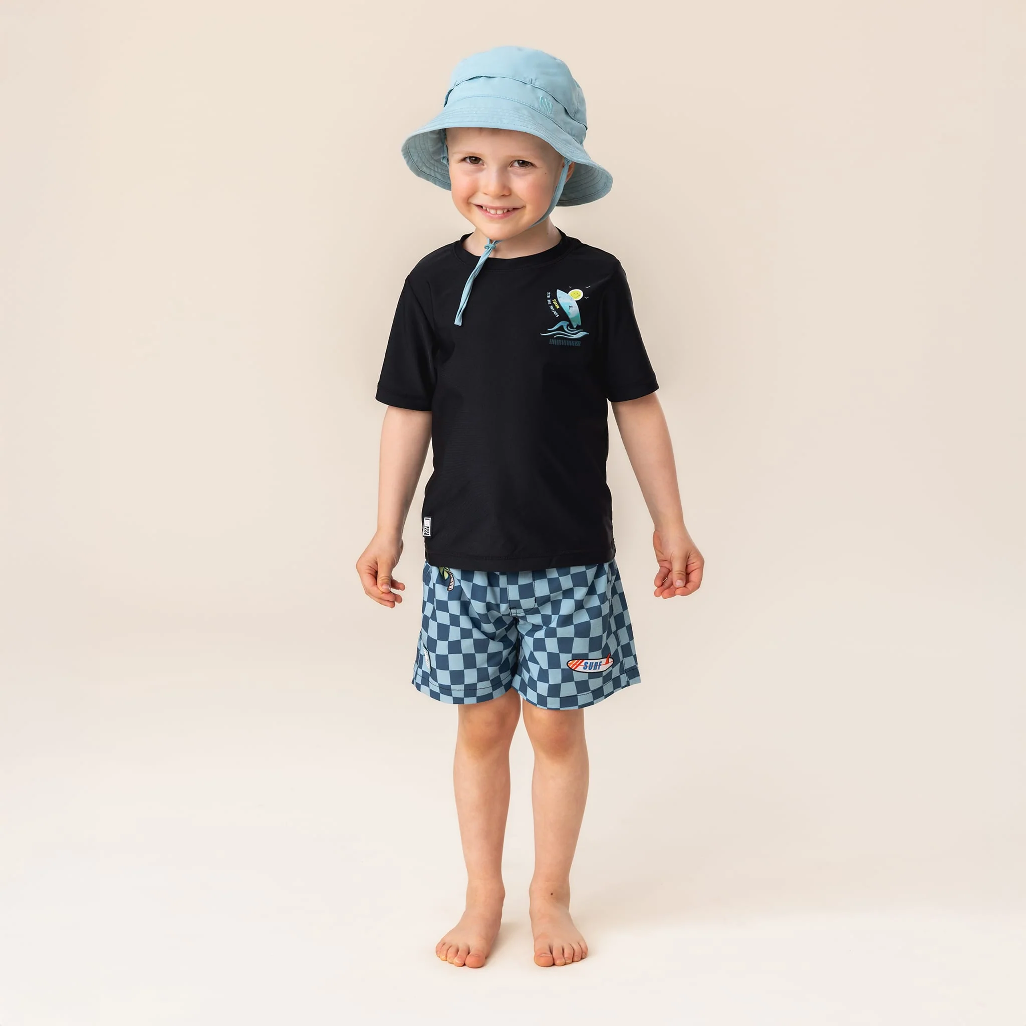 Maillot Short Carreaux 2-12ans - Image 2