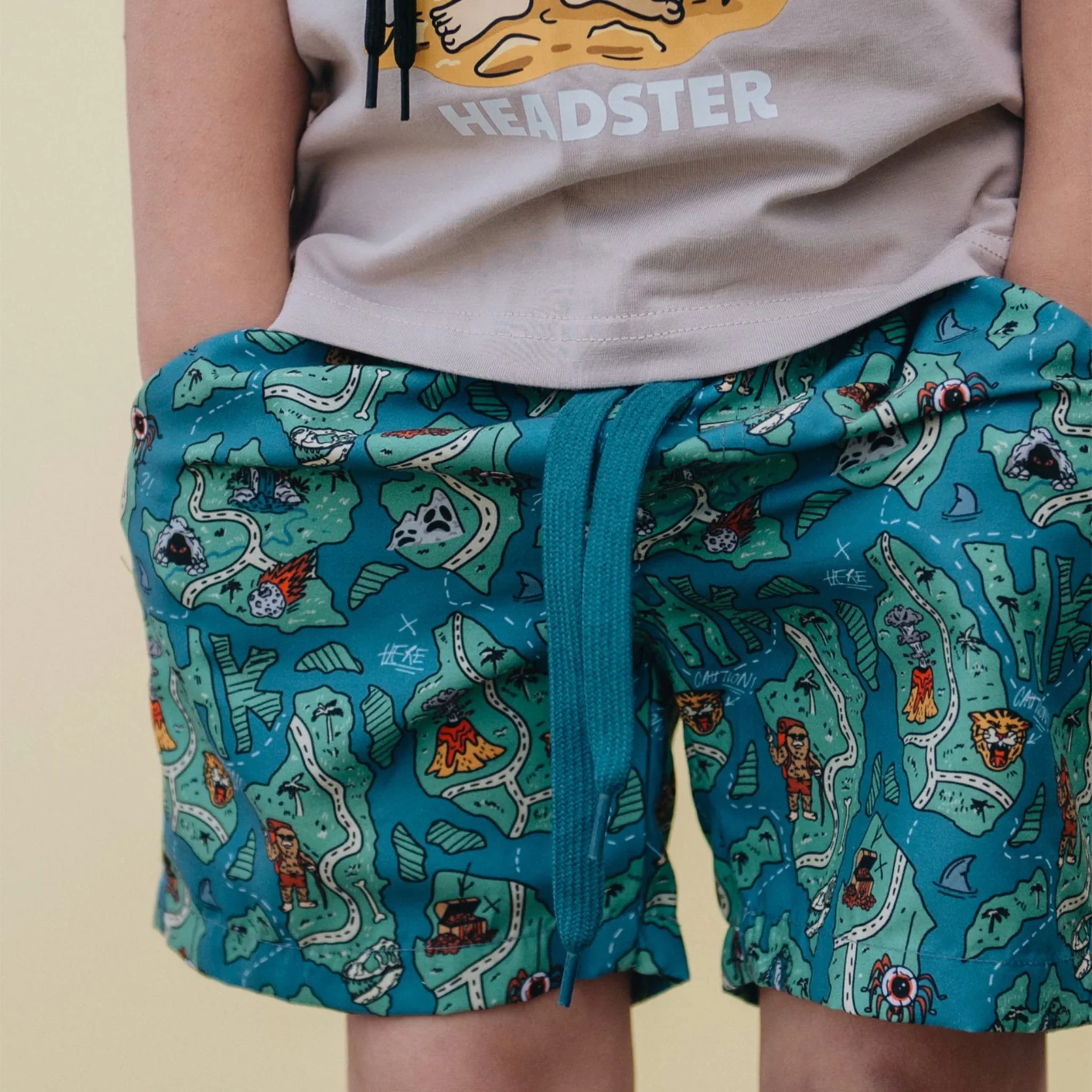 Maillot Short Carte Trésor2-12ans - Image 2