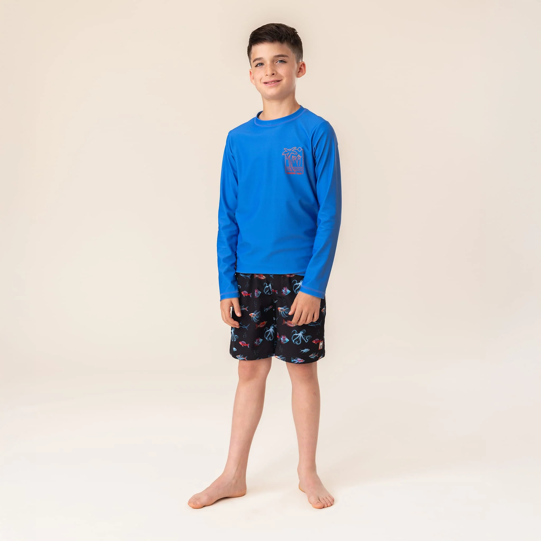 Maillot Short Poissons 2-10ans - Image 2