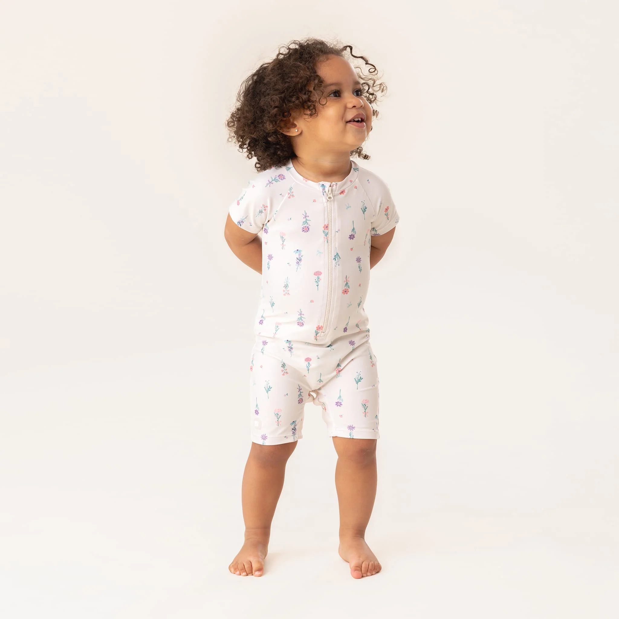 Maillot UV Fleurs 6-24mois - Image 2