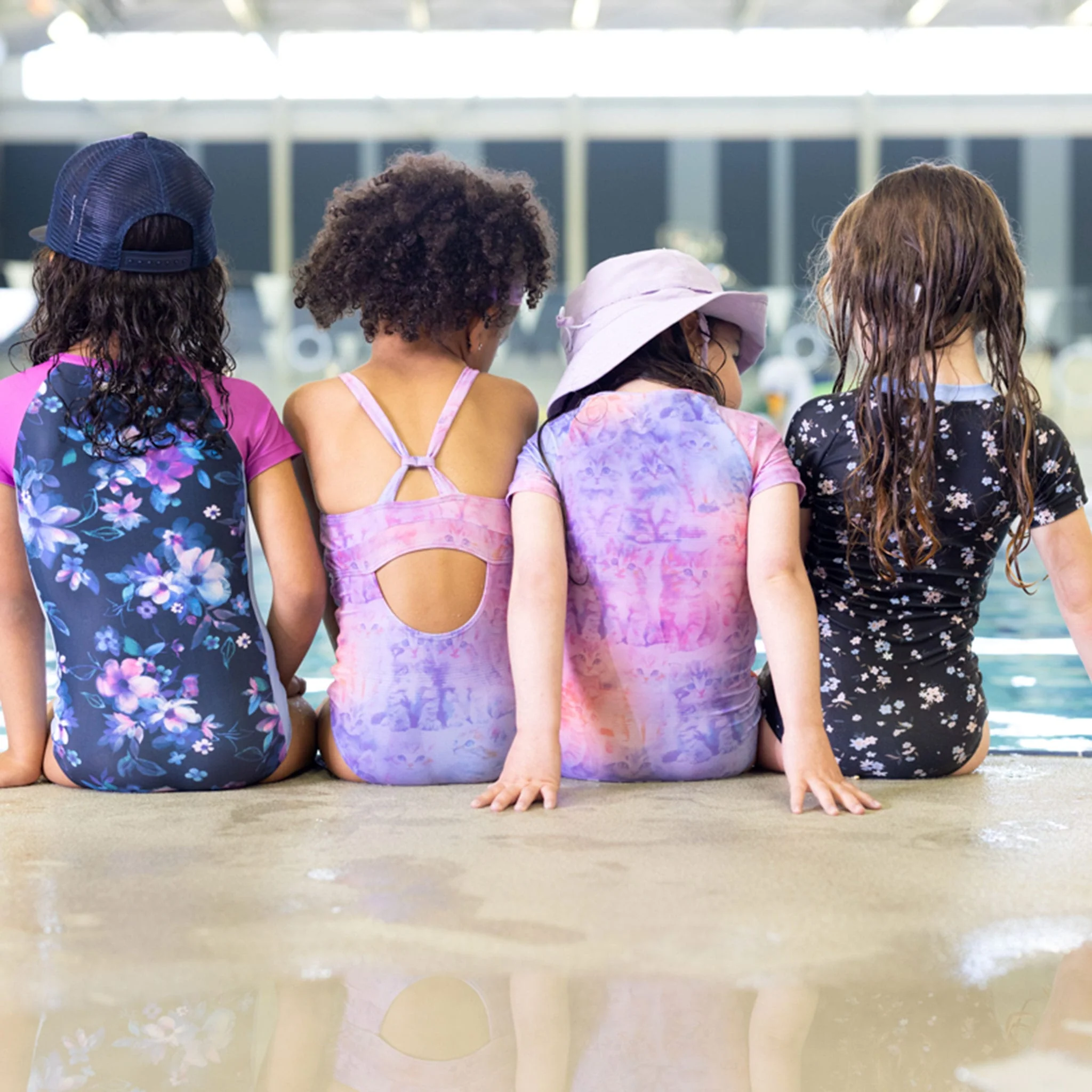 Maillot UV Manches Courtes Chats 2-14ans - Image 7
