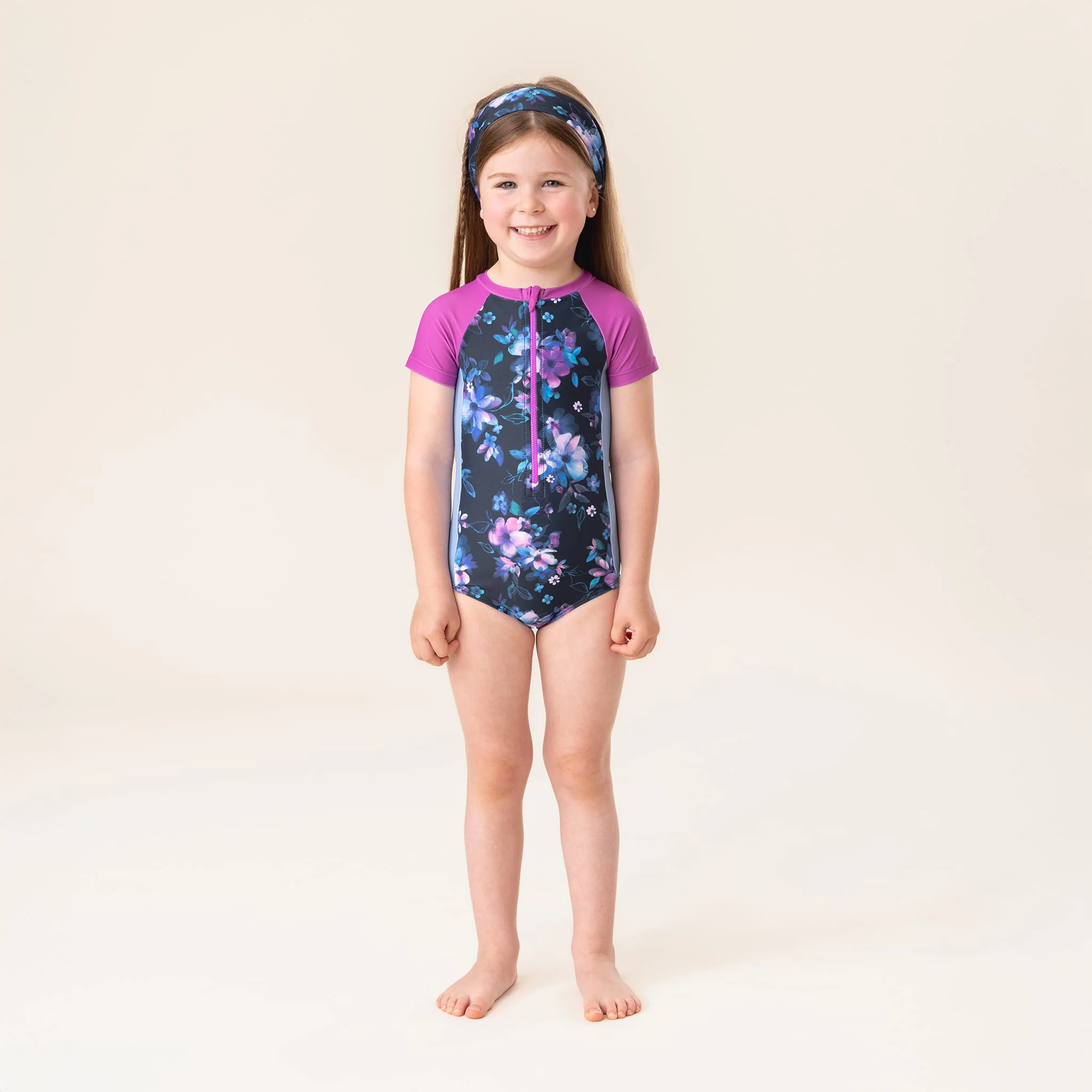Maillot UV Manches Courtes Floraison 2-14ans - Image 2