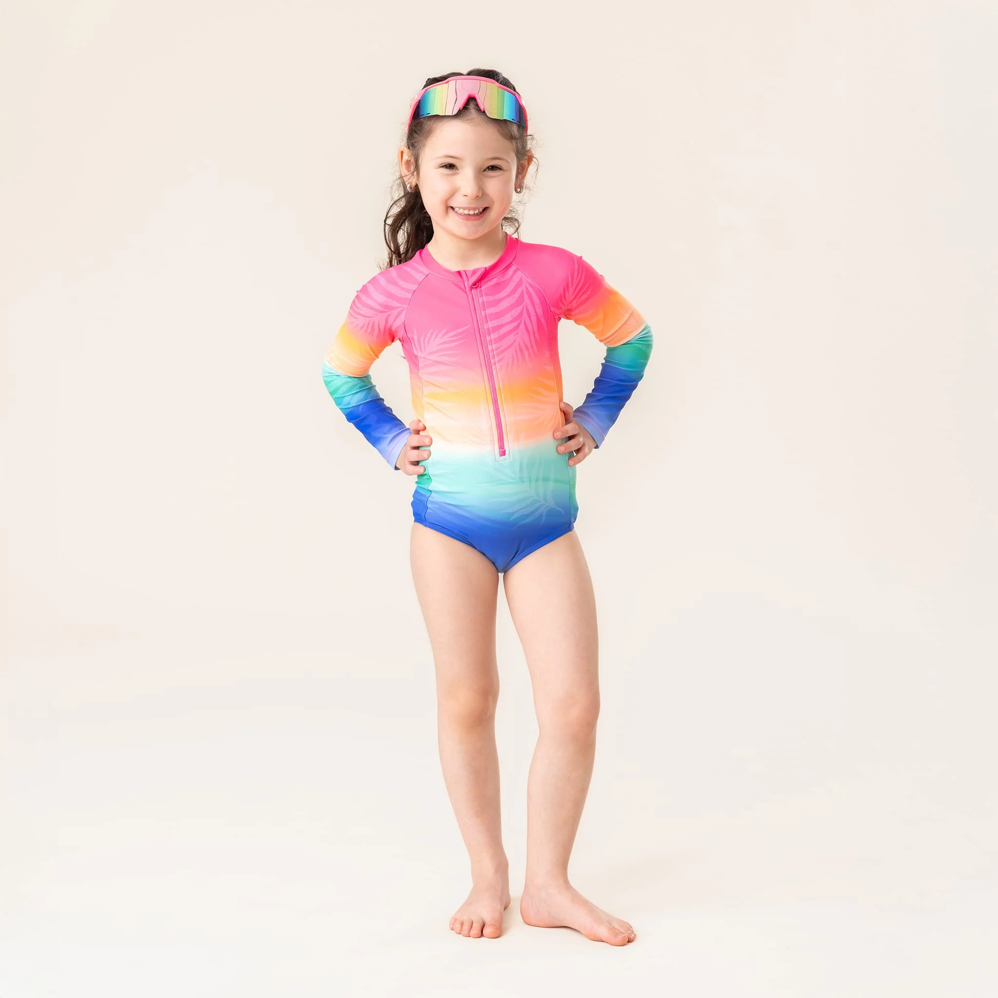 Maillot UV Manches Longues Arc-en-ciel 2-14ans - Image 2