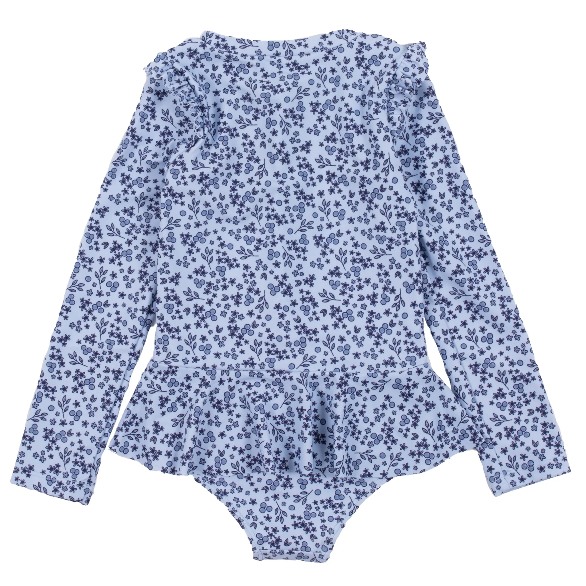 Maillot UV Manches Longues  Bleuets 2-6ans - Image 4