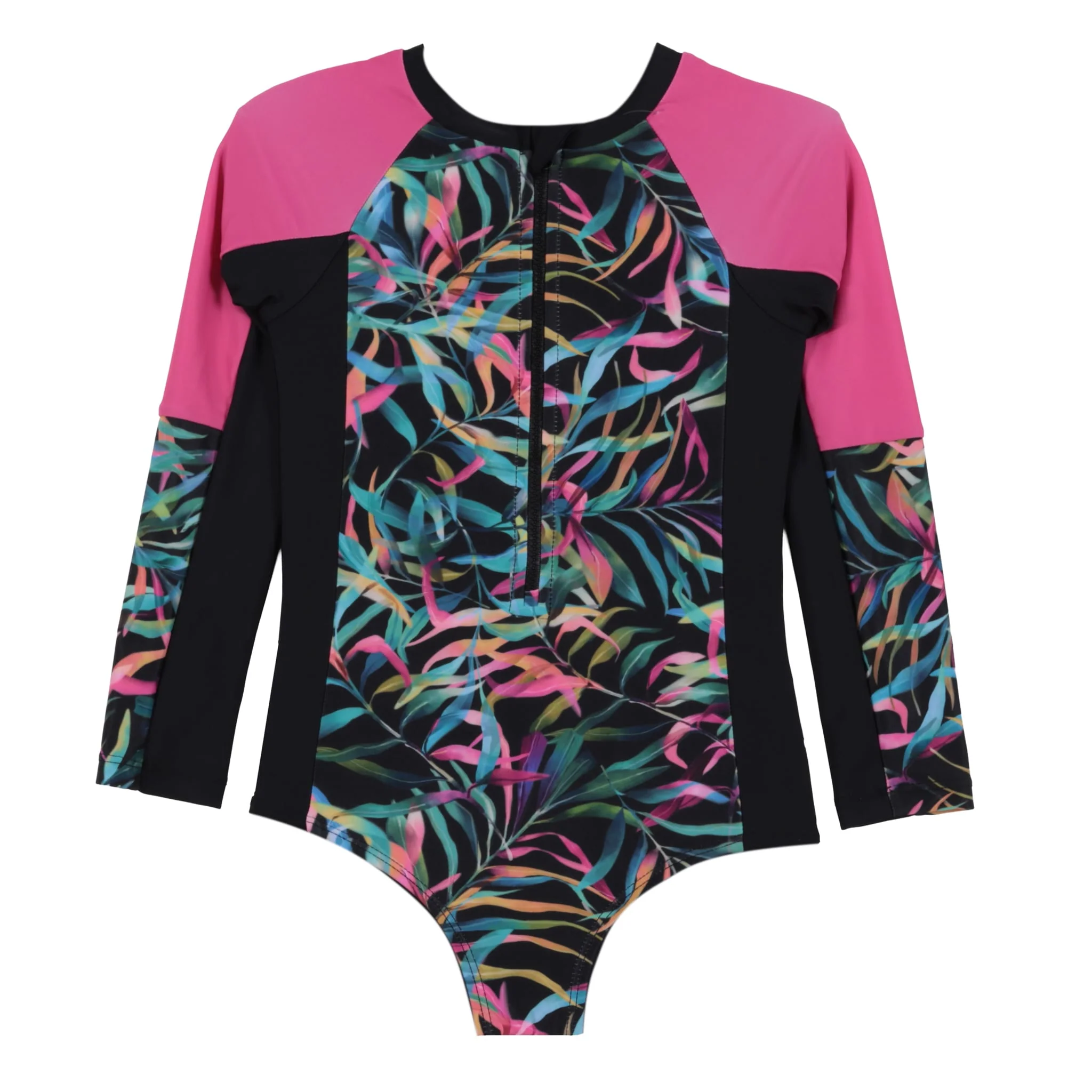 Maillot UV Manches Longues Feuillage 2-14ans